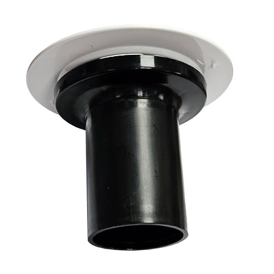 EasyClean Waste Lid Assembly for Showers - White