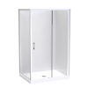 Luna Rectangle 2 Sided Sliding Door Shower