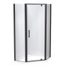 Millennium Angle Corner 2 Sided Pivot Door Acrylic Wall Shower