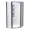 Millennium Angle Corner 2 Sided Pivot Door Acrylic Wall Shower