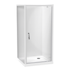 Pacific Square 2 Sided Pivot Door Acrylic Wall Shower