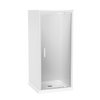 Pacific Square 3 Sided Pivot Door Acrylic Wall Shower