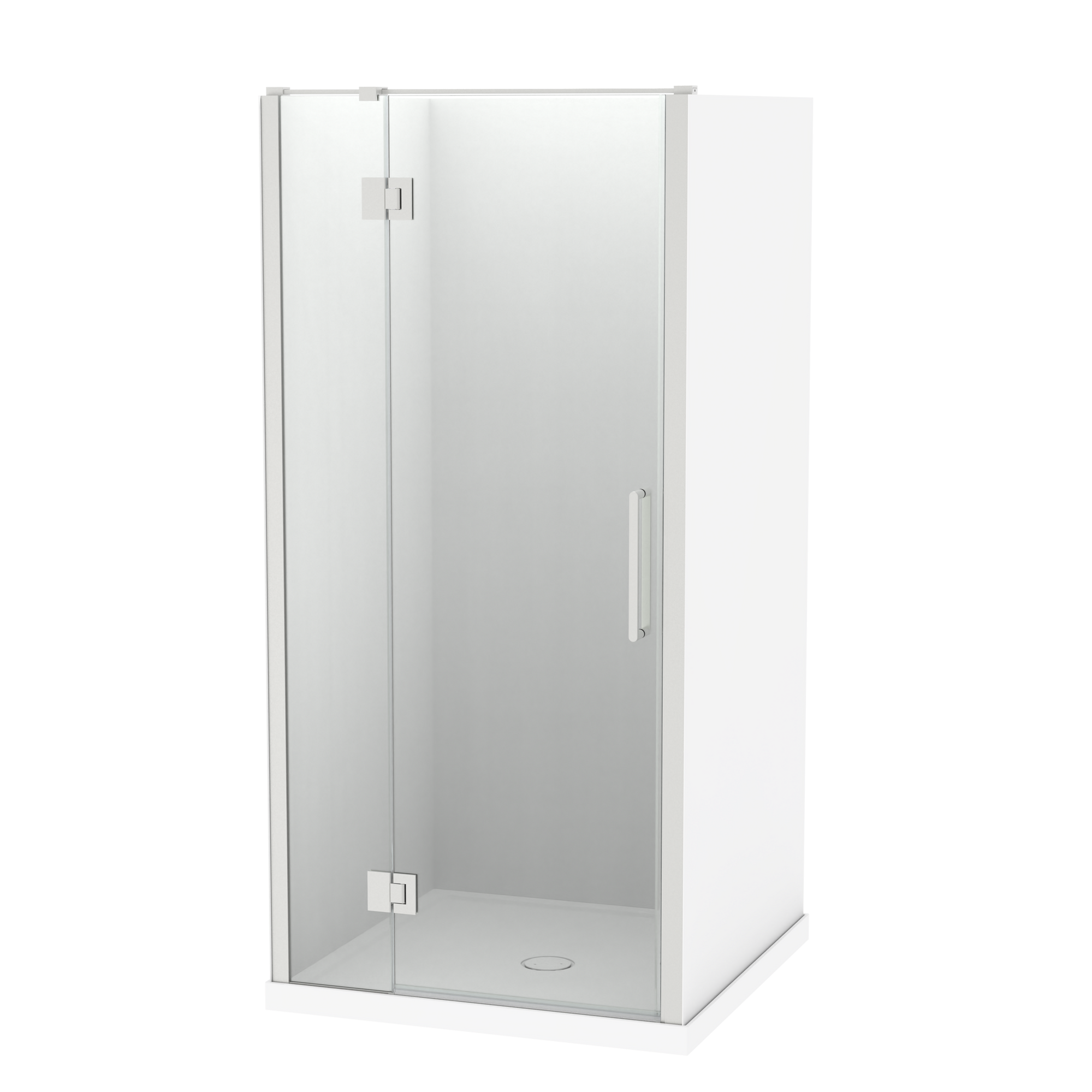 Raya Shower 1000x1000mm Acrylic Wall | Clearlite - Coming mid July 2026