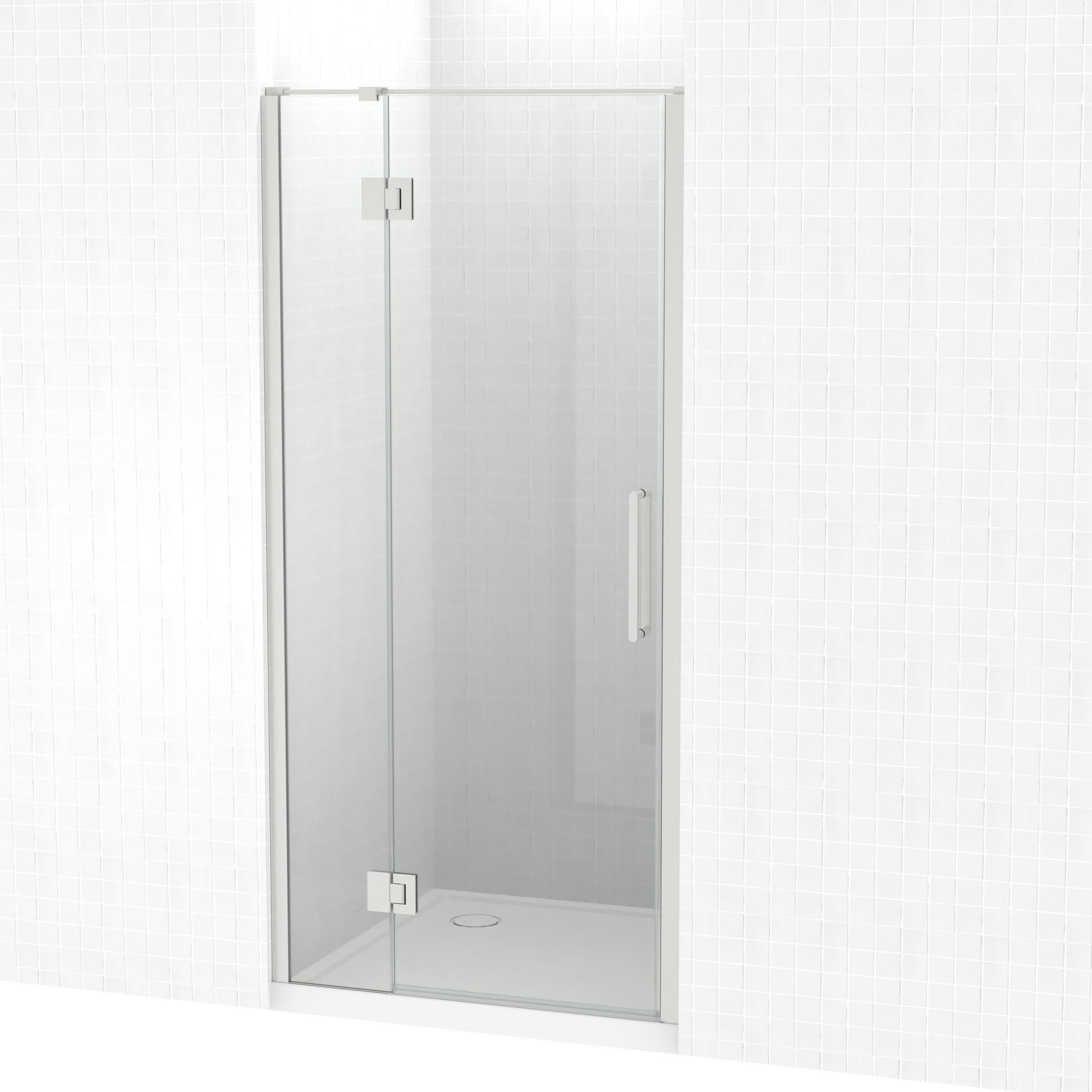 Raya Shower 1000x1000mm Tiled Wall | Clearlite - Coming mid July 2026