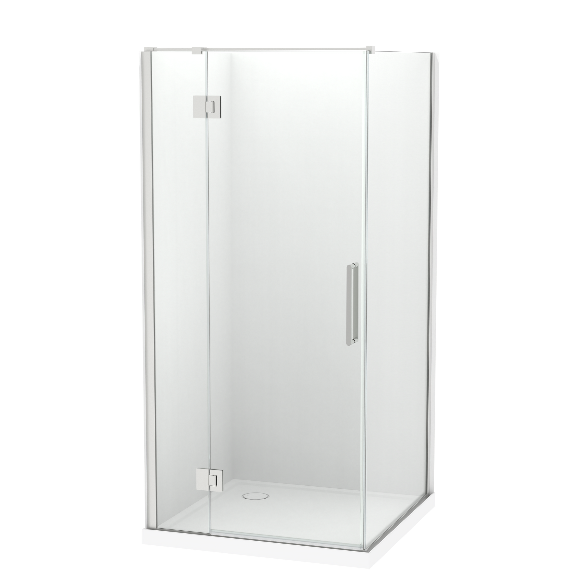 Raya Shower 1000x1000mm Acrylic Wall | Clearlite - Coming mid July 2026