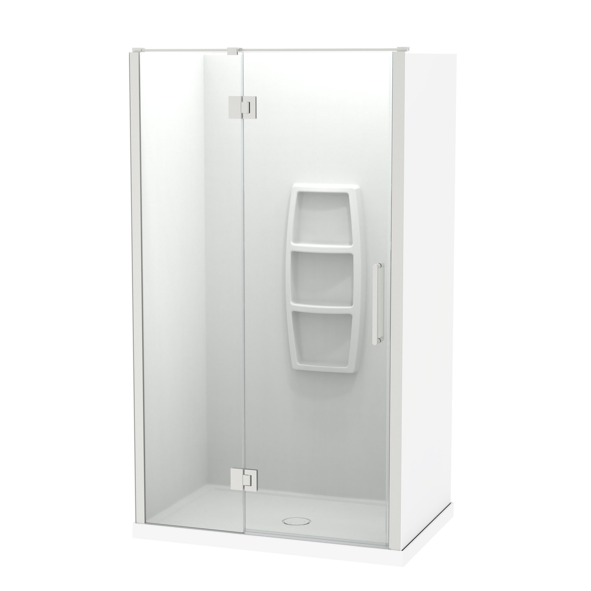 Raya Shower 1200x1000mm Acrylic Wall | Clearlite - Coming mid July 2026