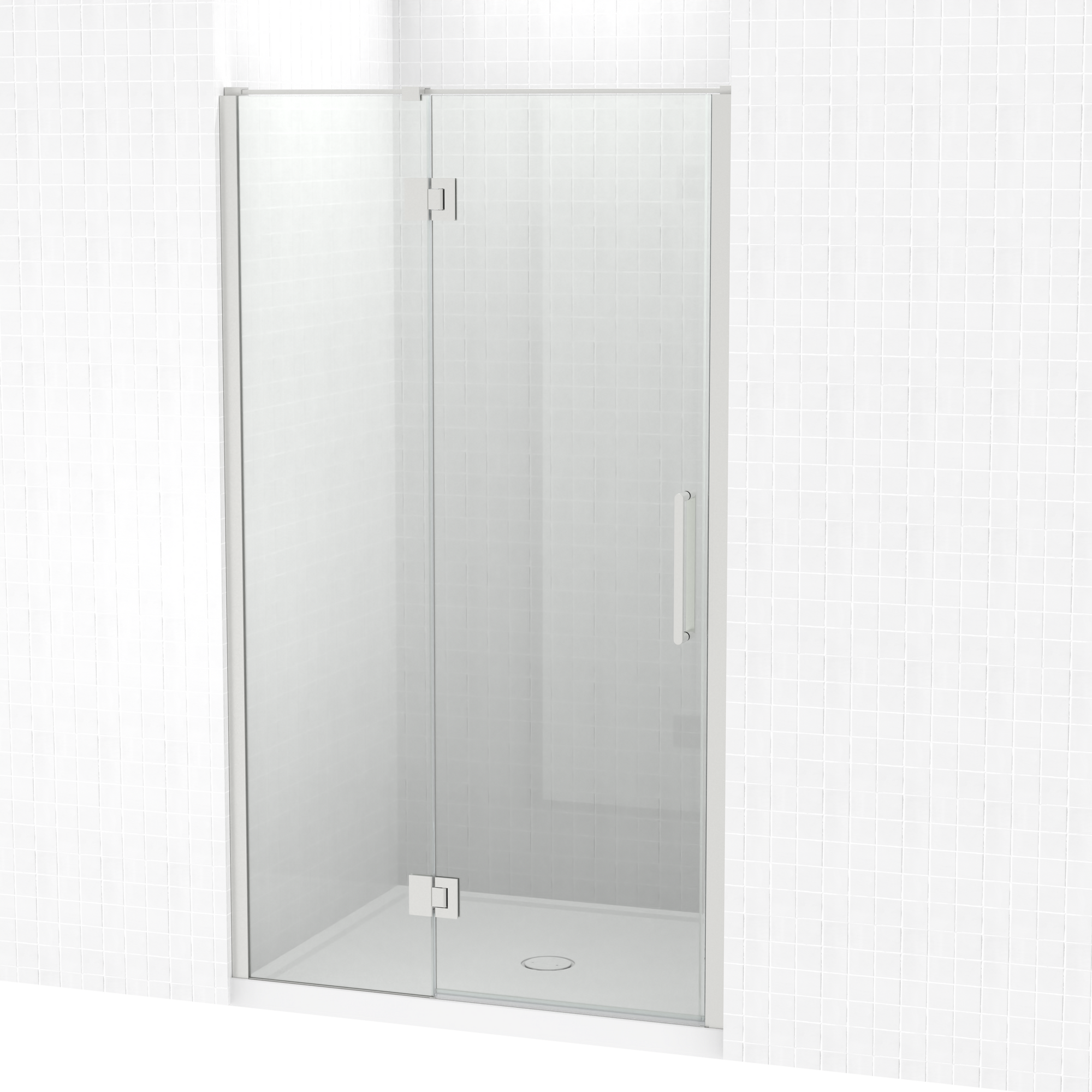 Raya Shower 1200x1000mm Tiled Wall | Clearlite - Coming mid July 2026
