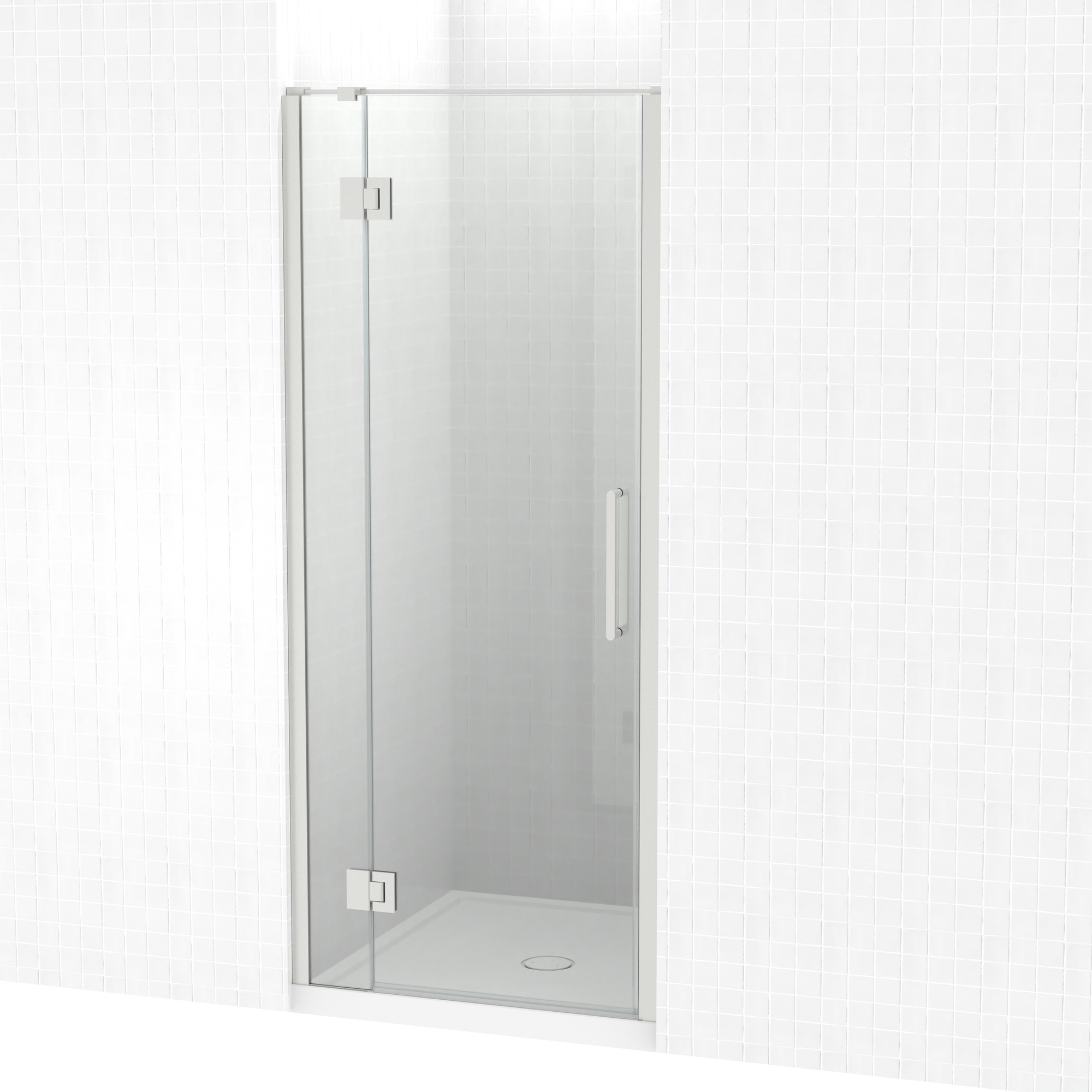 Raya Shower 1000x900mm Tiled Wall | Clearlite - Coming mid July 2026