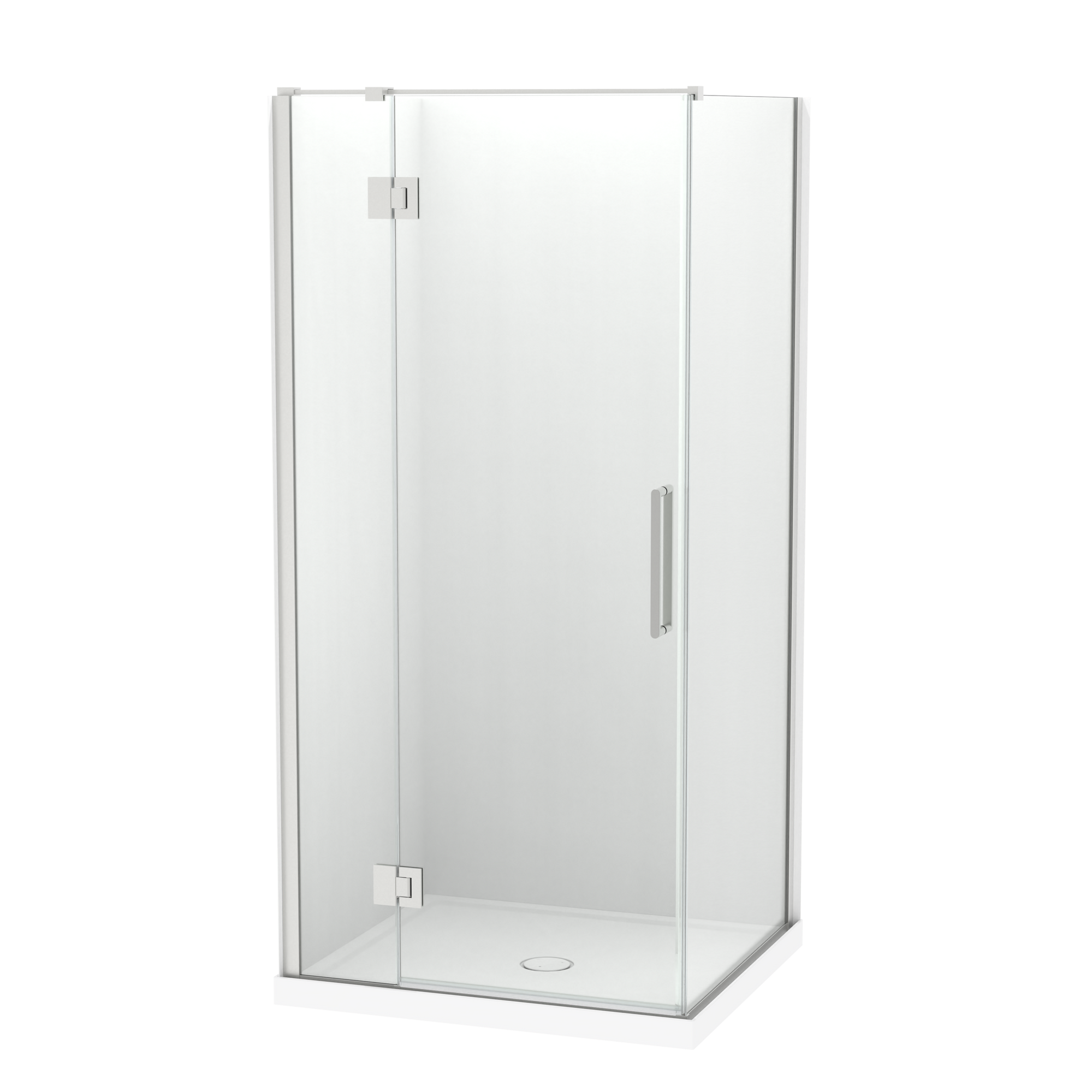 Raya Shower 1000x900mm Acrylic Wall | Clearlite - Coming mid July 2026