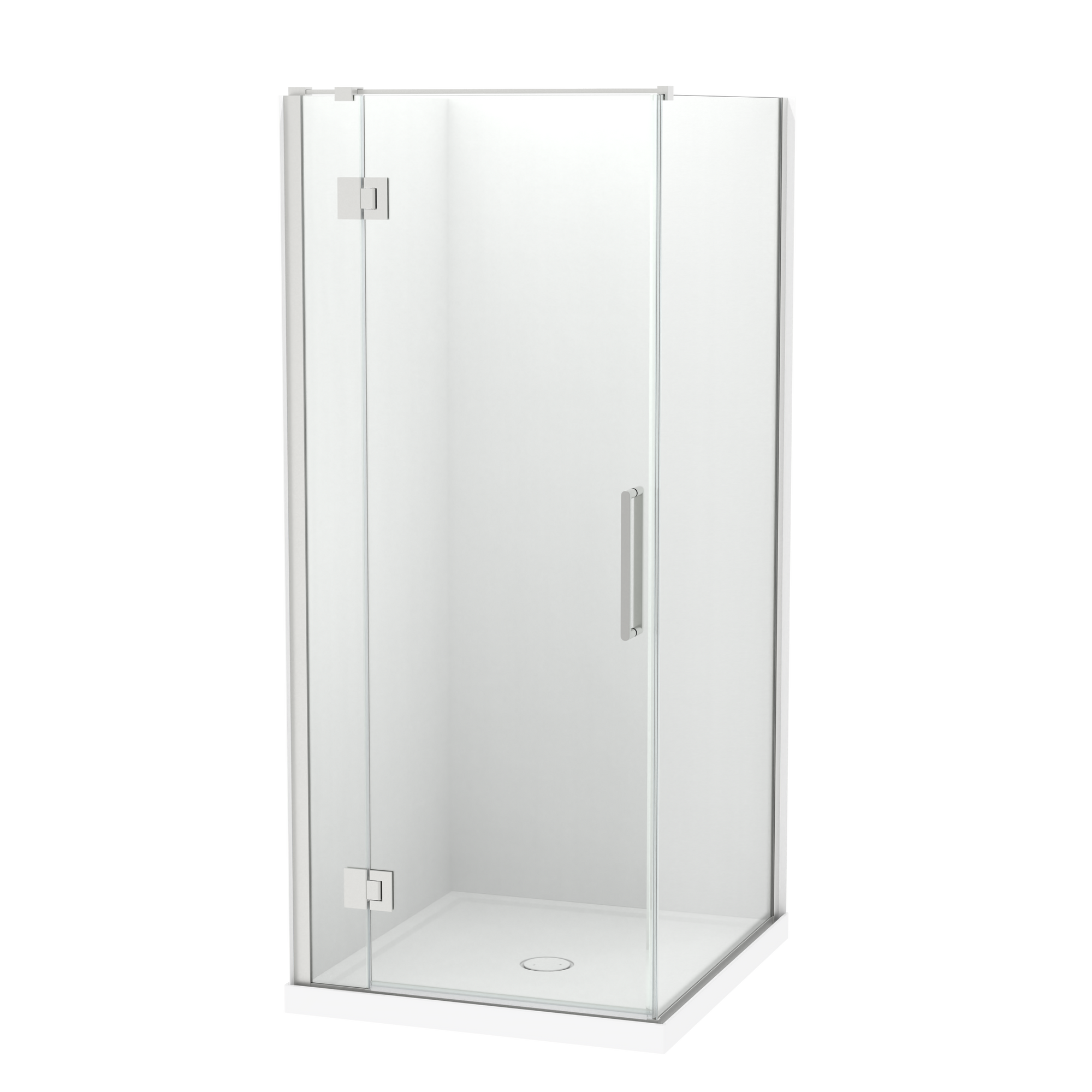 Raya Shower 1000x900mm Acrylic Wall | Clearlite - Coming mid July 2026