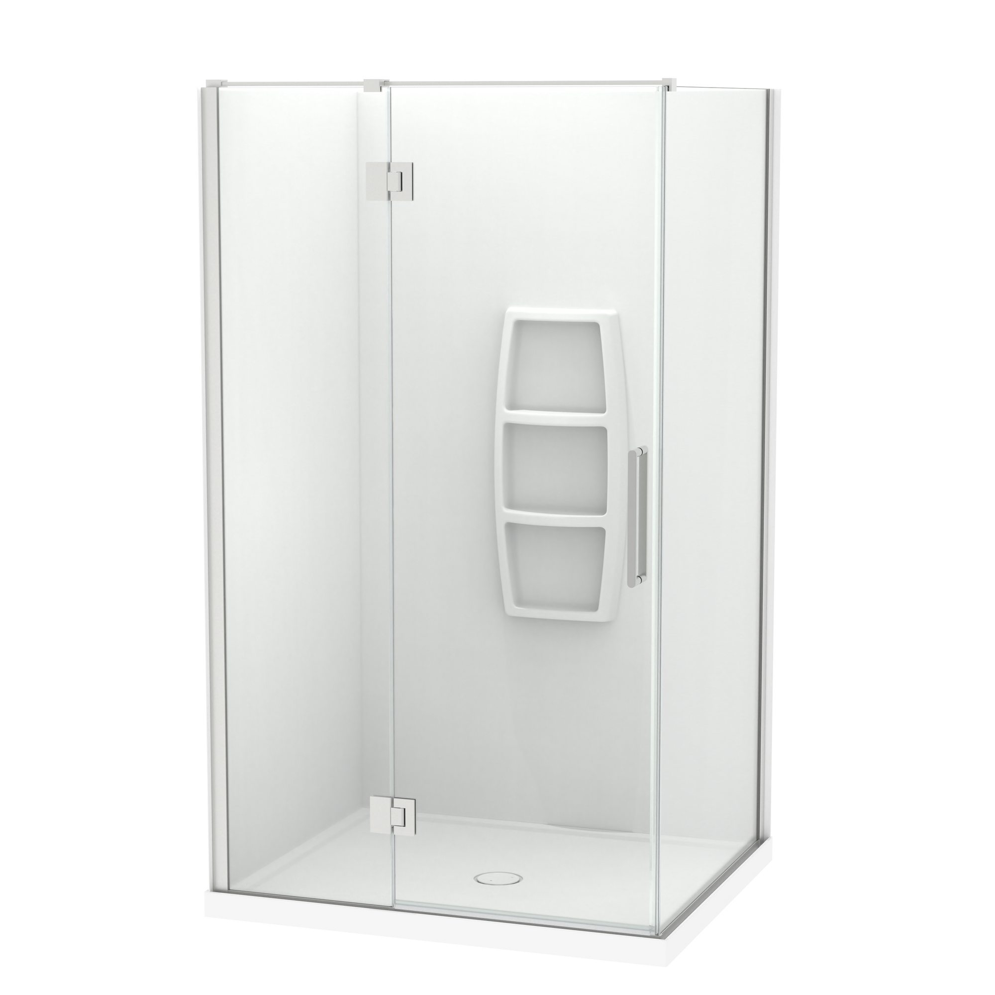 Raya Shower 1200x1000mm Acrylic Wall | Clearlite - Coming mid July 2026