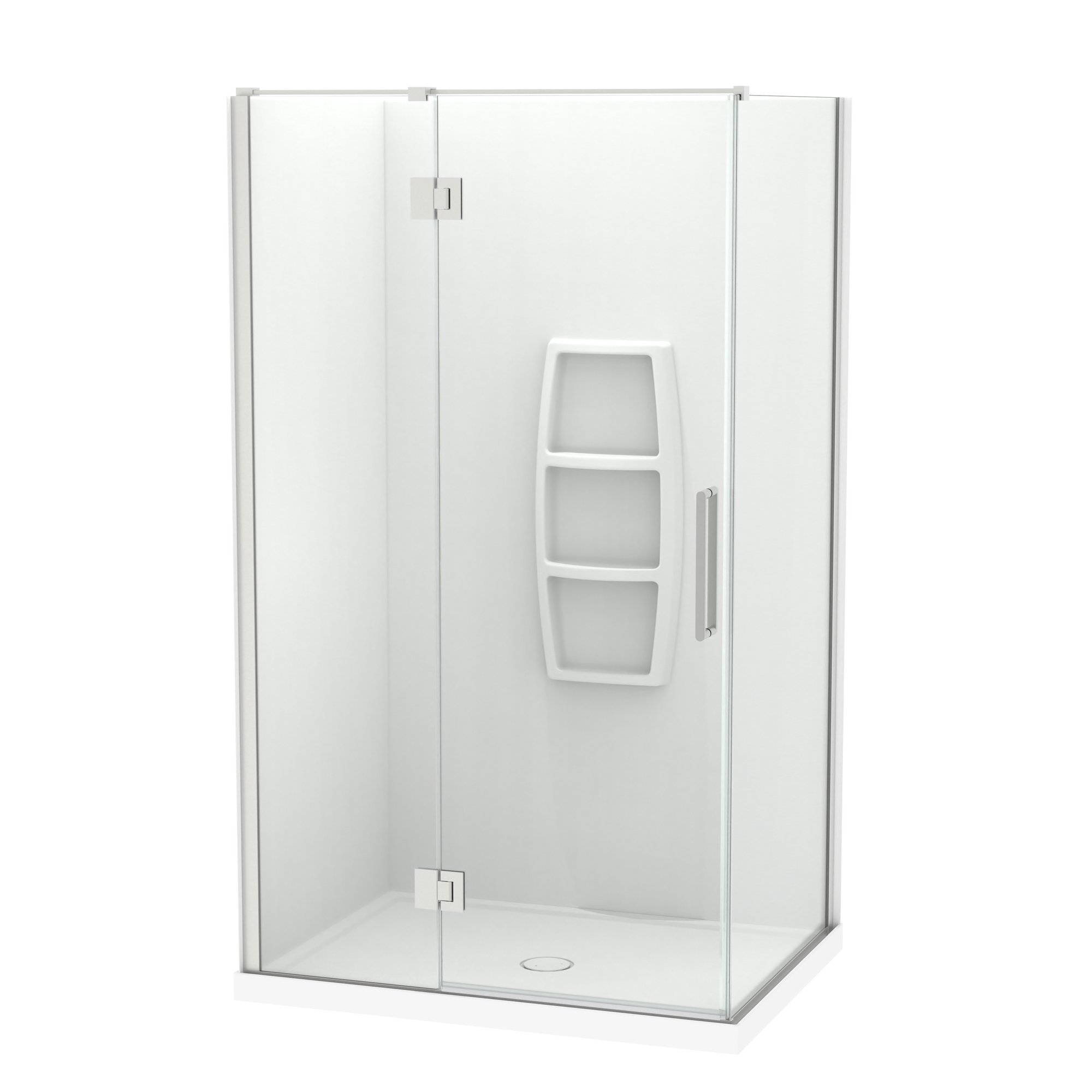 Raya Shower 1200x900mm Acrylic Wall | Clearlite - Coming mid July 2026