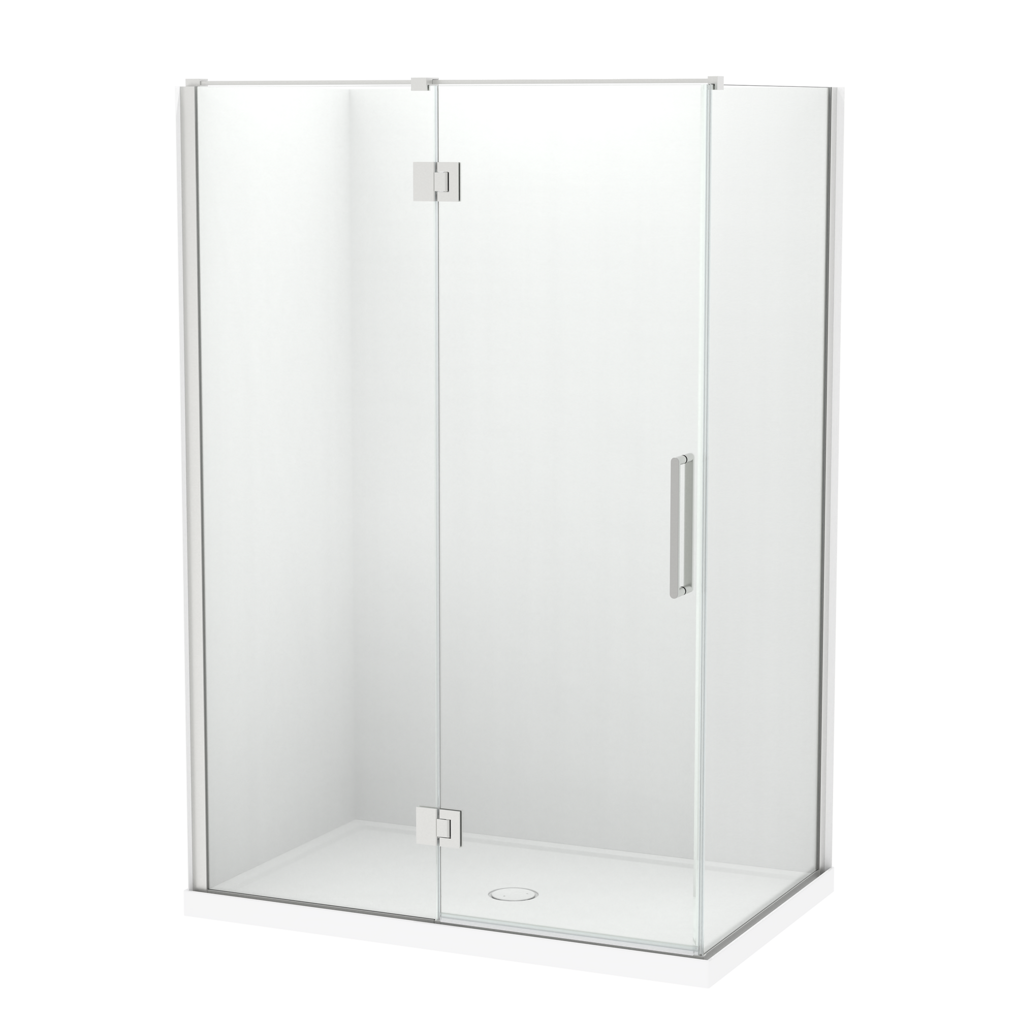 Raya Shower 1400x900mm Acrylic Wall | Clearlite - Coming mid July 2026