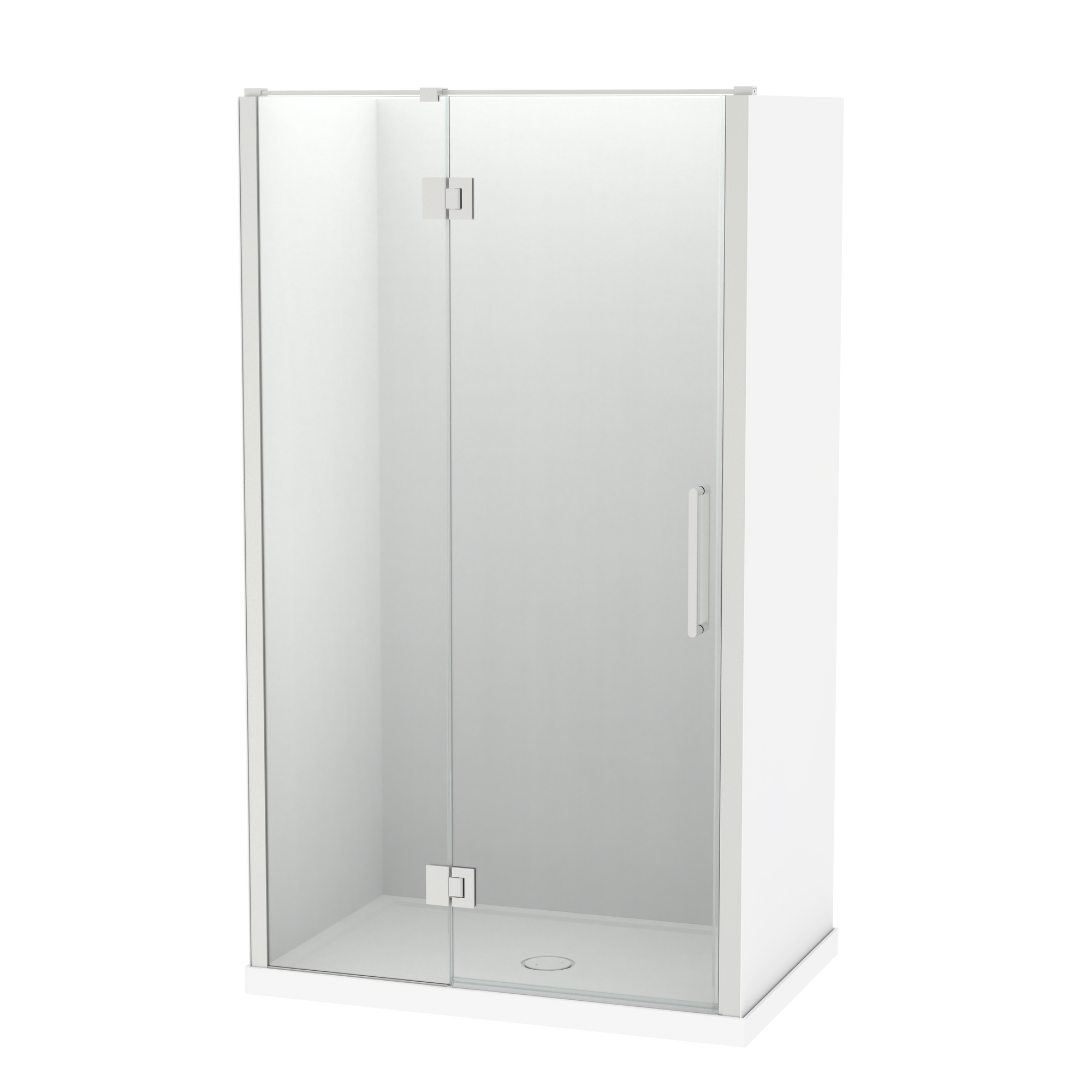 Raya Shower 1200x800mm Acrylic Wall | Clearlite - Coming mid July 2026
