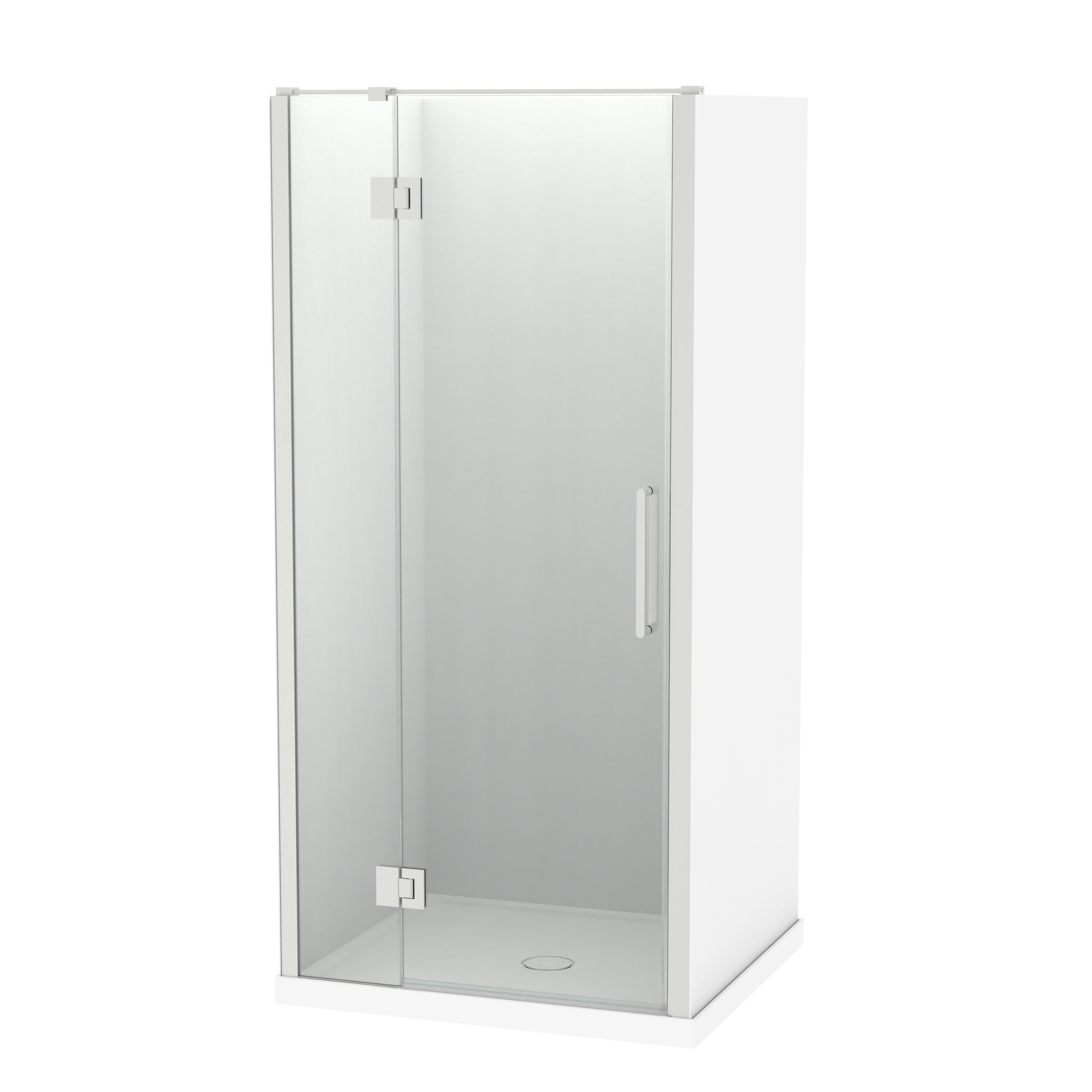 Raya Shower 1000x900mm Acrylic Wall | Clearlite - Coming mid July 2026