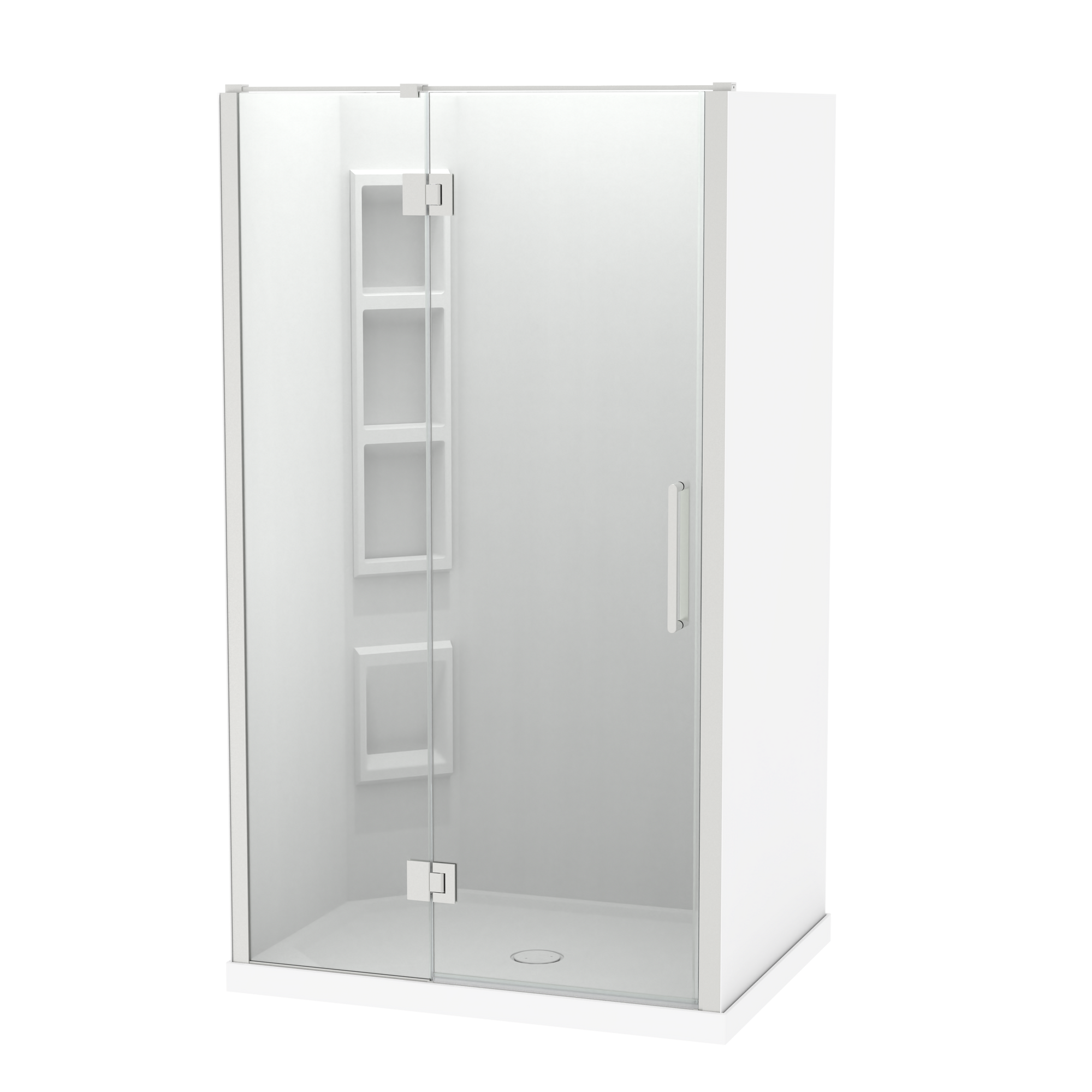 Raya Shower 1200x900mm Acrylic Wall | Clearlite - Coming mid July 2026