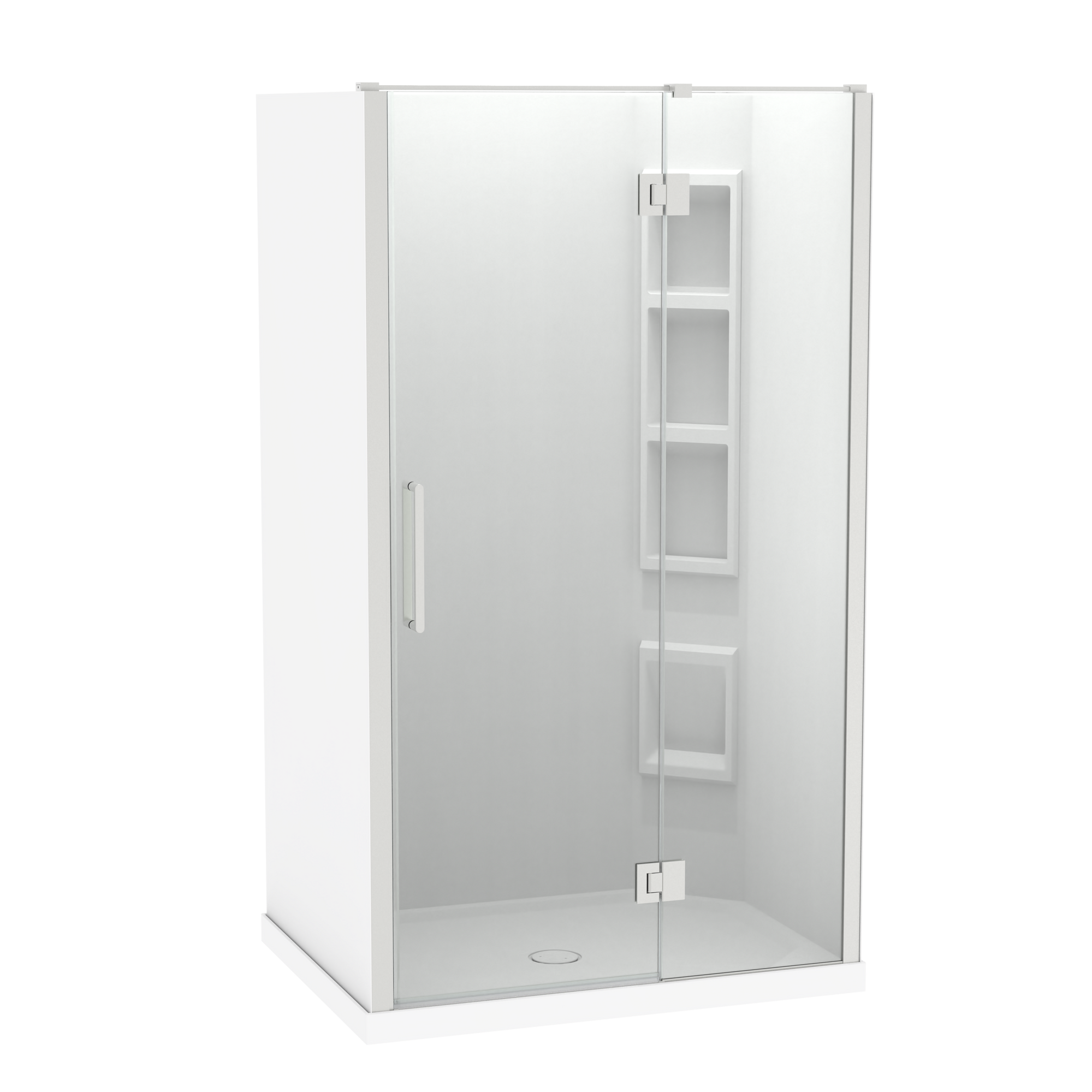 Raya Shower 1200x900mm Acrylic Wall | Clearlite - Coming mid July 2026