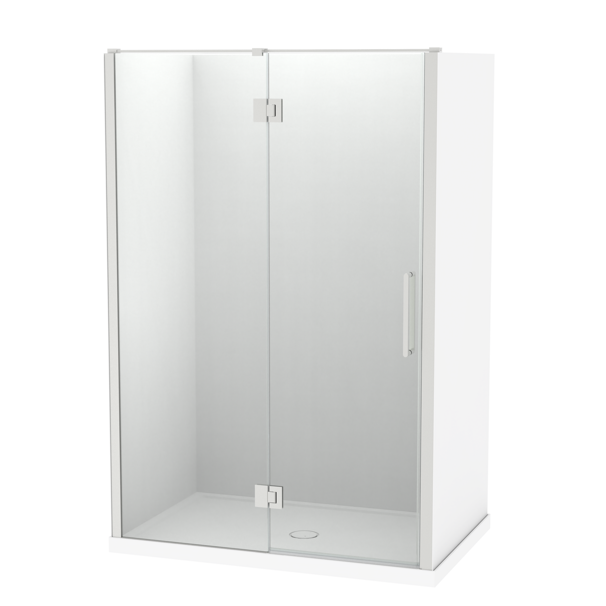 Raya Shower 1400x900mm Acrylic Wall | Clearlite - Coming mid July 2026