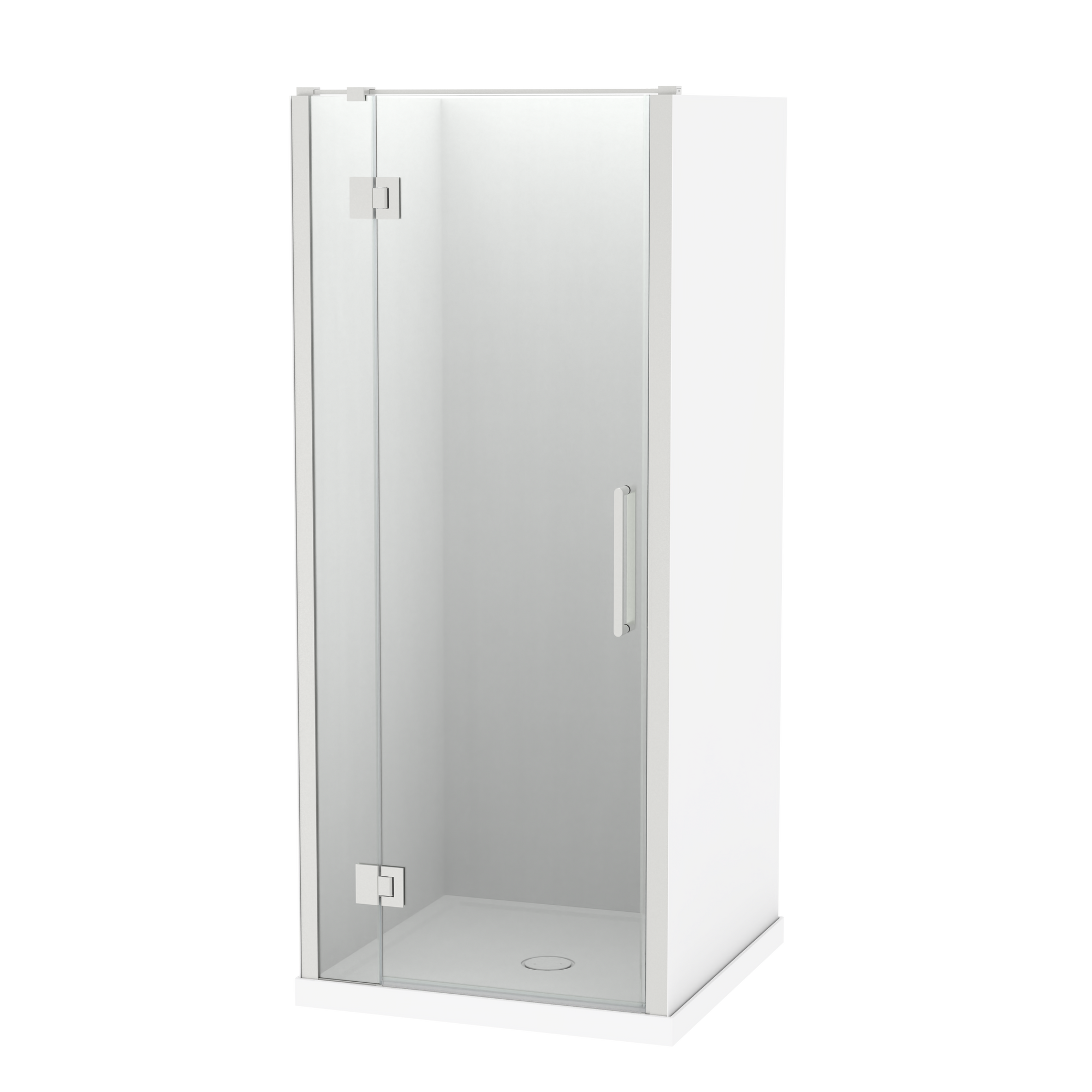 Raya Shower 900x900mm Acrylic Wall | Clearlite - Coming mid July 2026