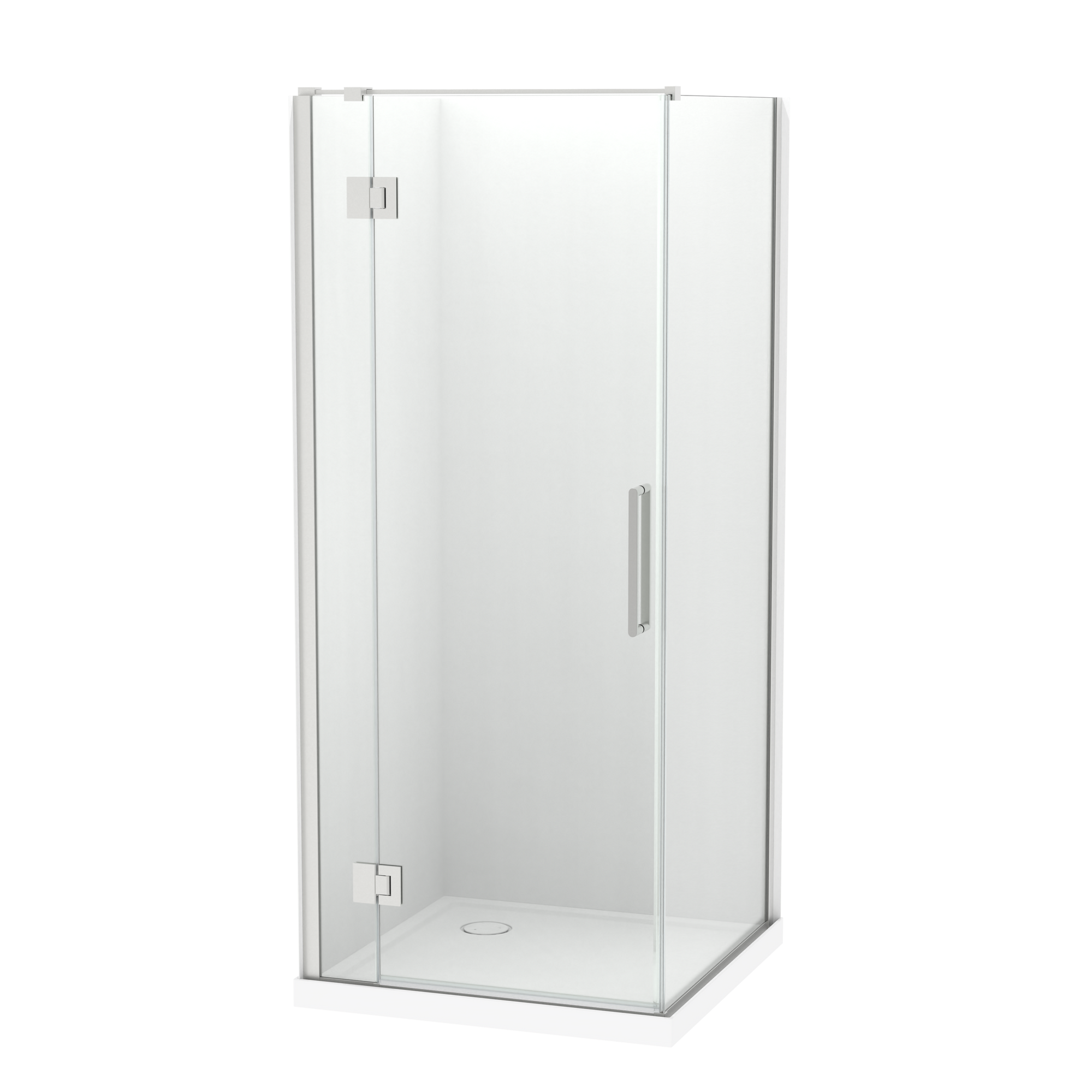 Raya Shower 900x900mm Acrylic Wall | Clearlite - Coming mid July 2026