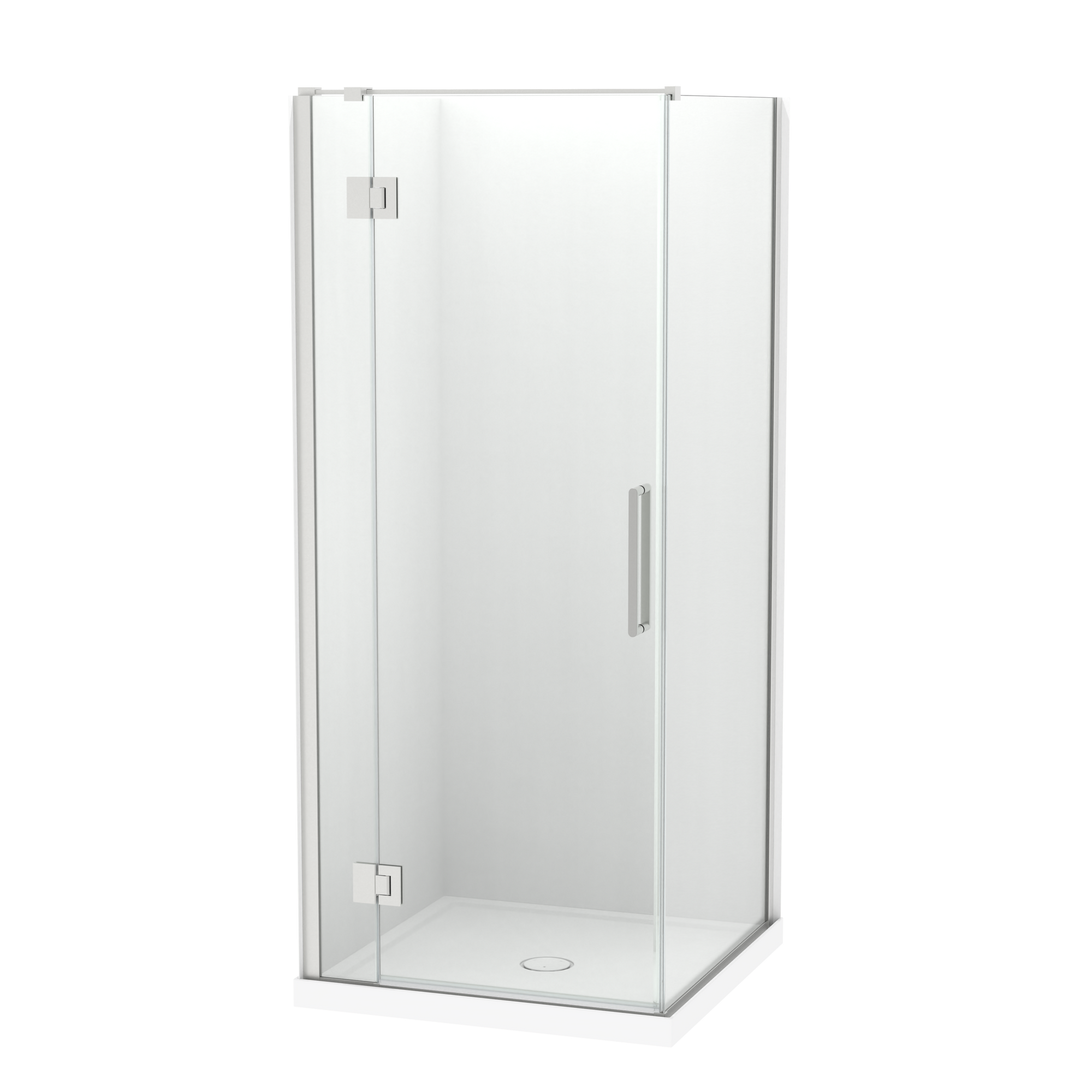 Raya Shower 900x900mm Acrylic Wall | Clearlite - Coming mid July 2026