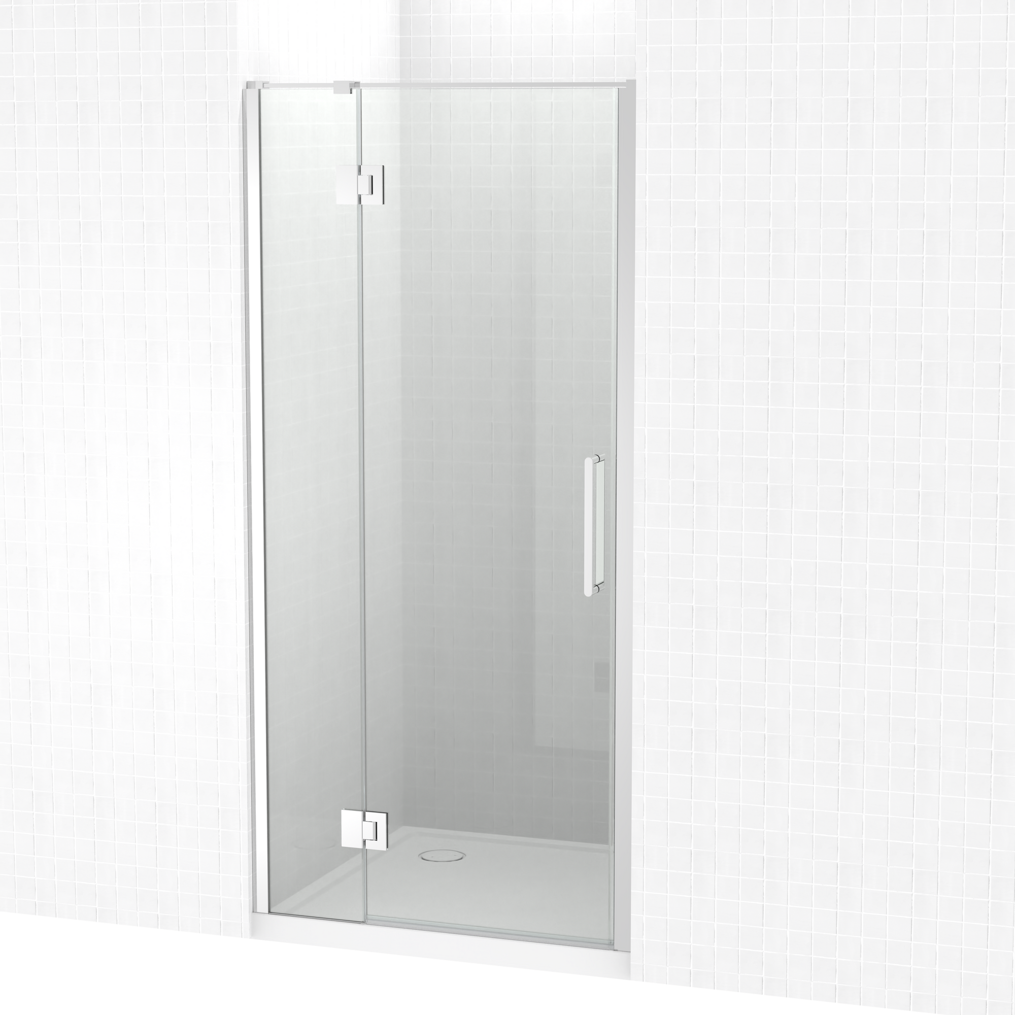 Raya Shower 1000x1000mm Tiled Wall | Clearlite - Coming mid July 2026