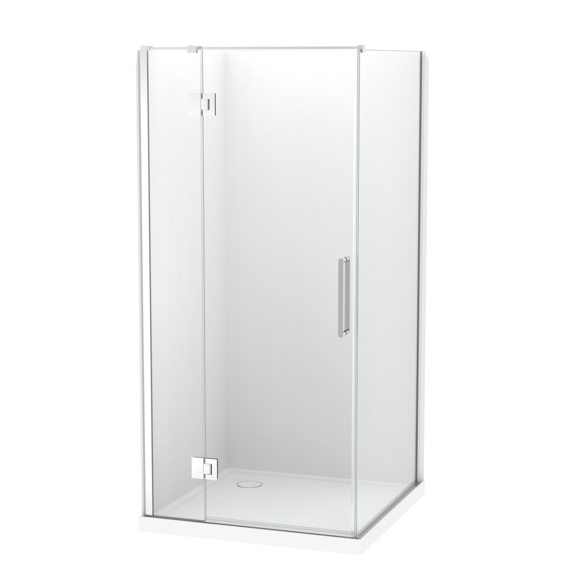 Raya Shower 1000x1000mm Acrylic Wall | Clearlite - Coming mid July 2026