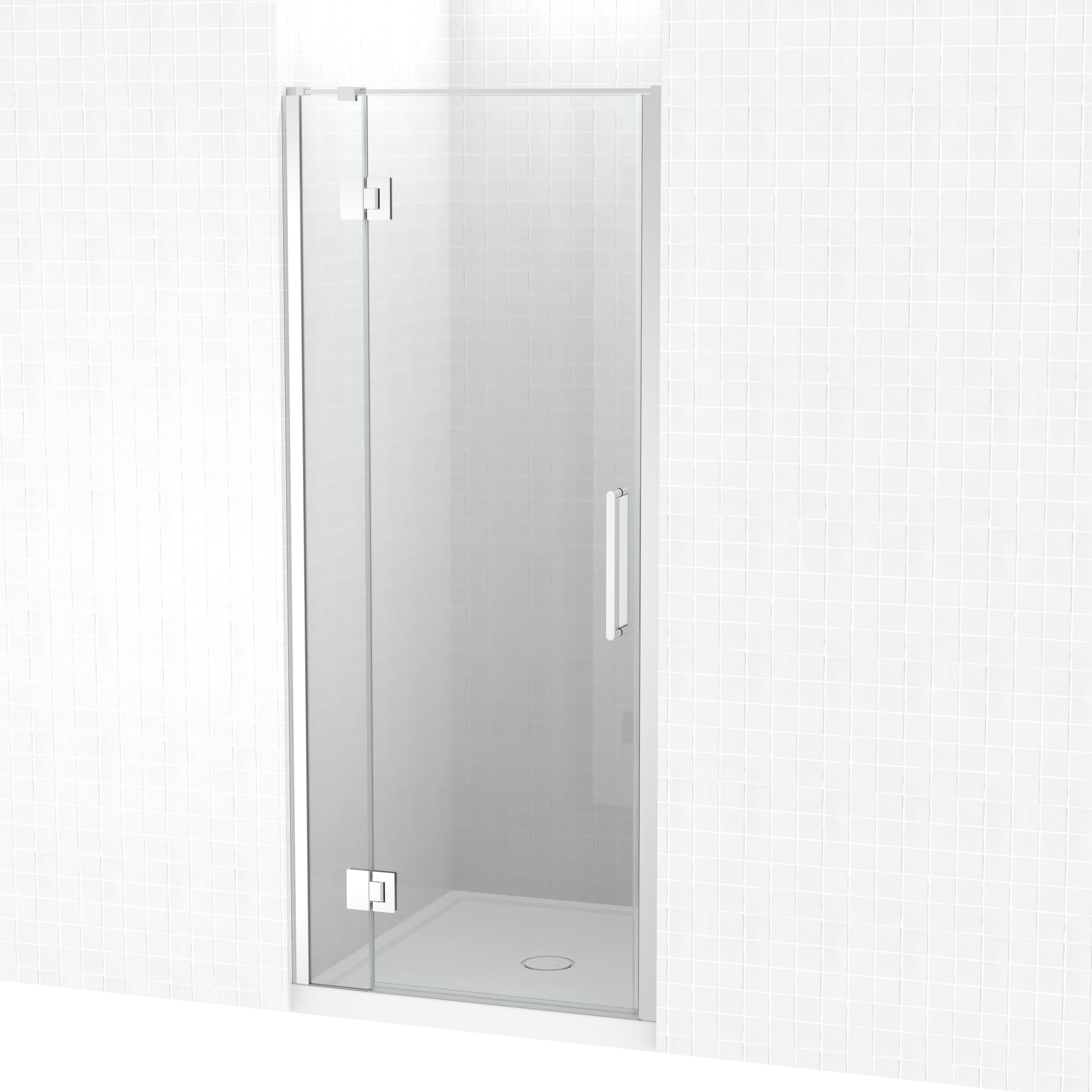 Raya Shower 1000x900mm Tiled Wall | Clearlite - Coming mid July 2026