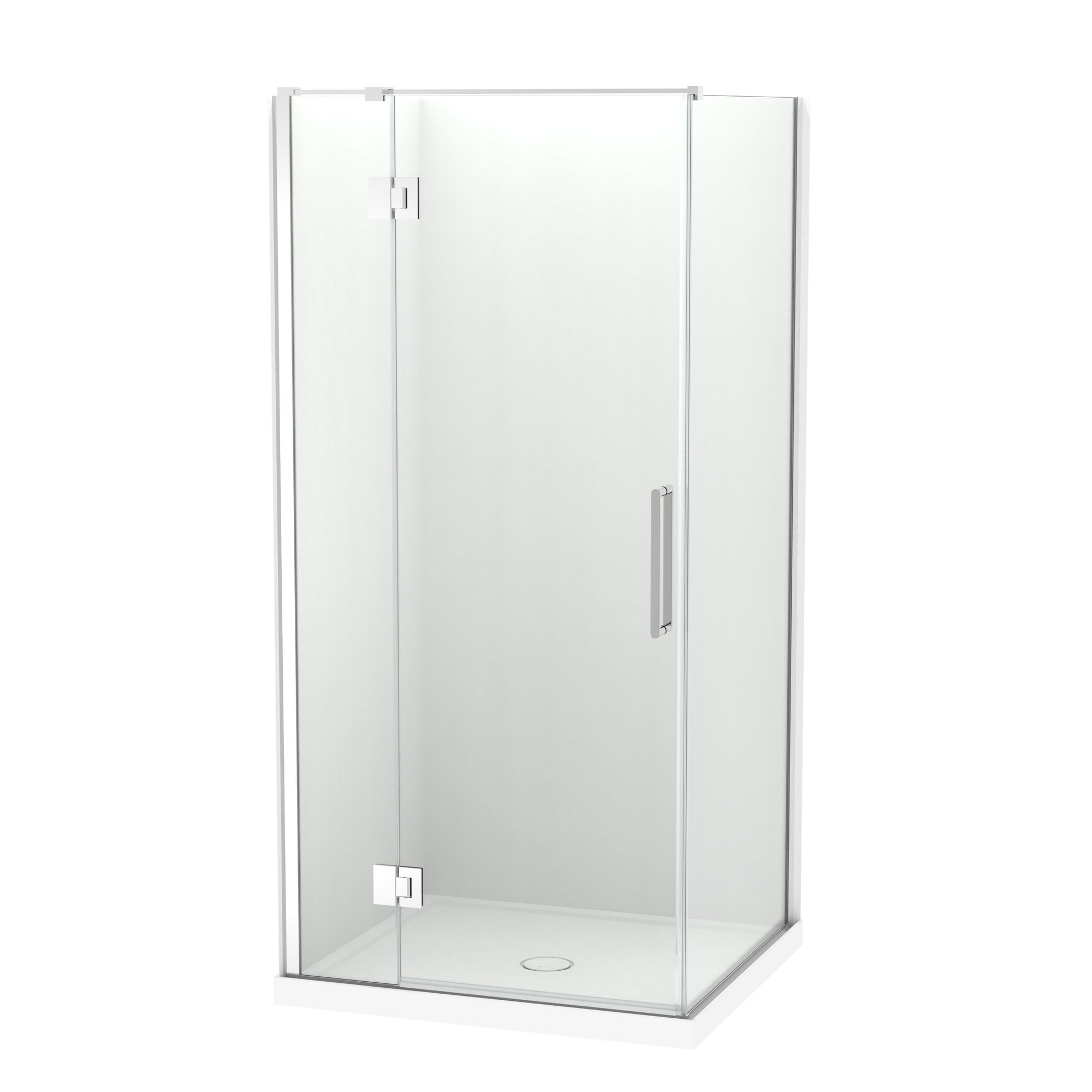 Raya Shower 1000x900mm Acrylic Wall | Clearlite - Coming mid July 2026
