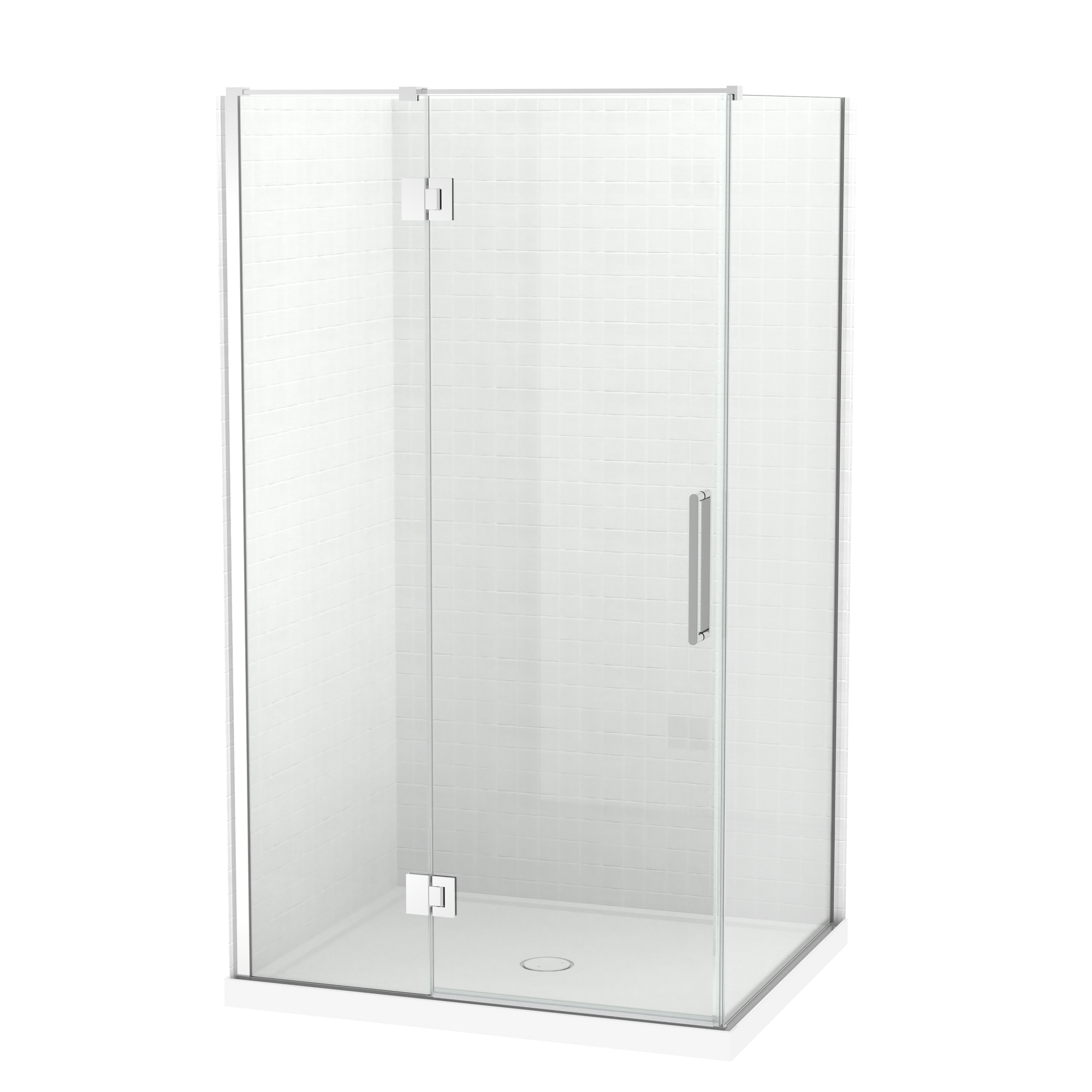 Raya Shower 1200x1000mm Tiled Wall | Clearlite - Coming mid July 2026
