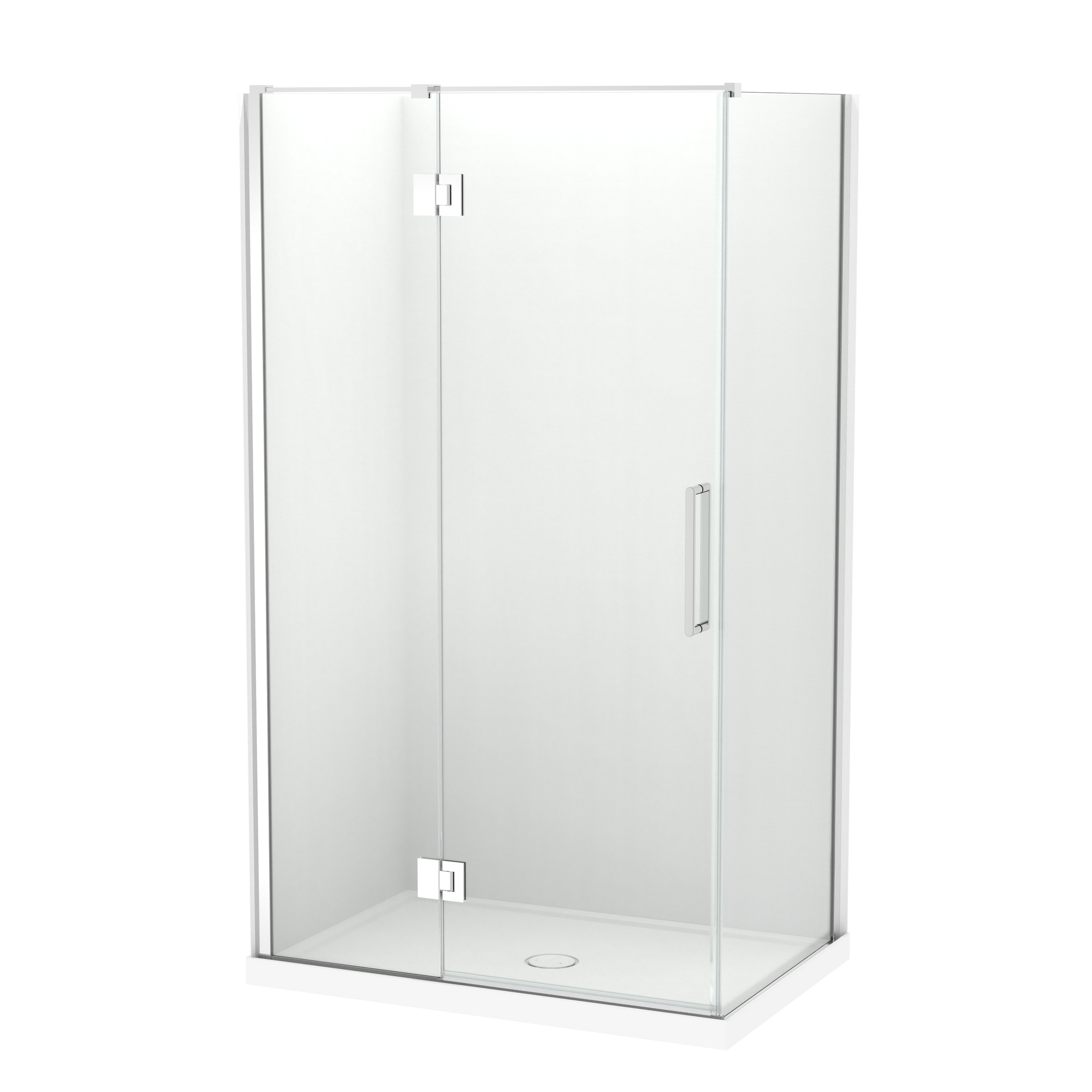 Raya Shower 1200x800mm Acrylic Wall | Clearlite - Coming mid July 2026