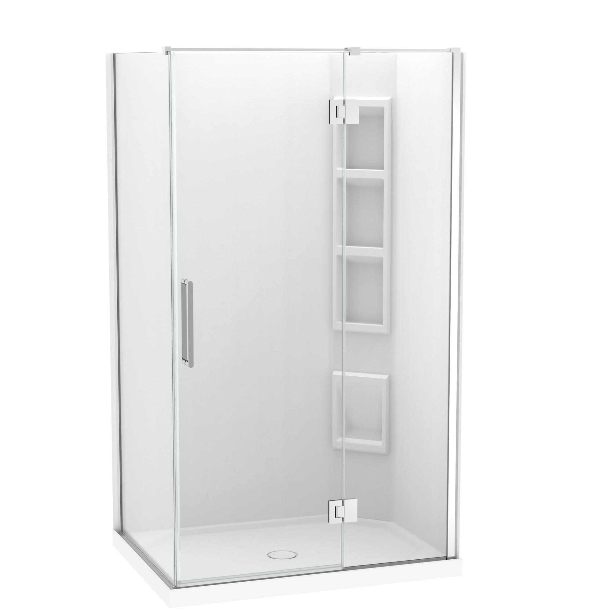 Raya Shower 1200x900mm Acrylic Wall | Clearlite - Coming mid July 2026