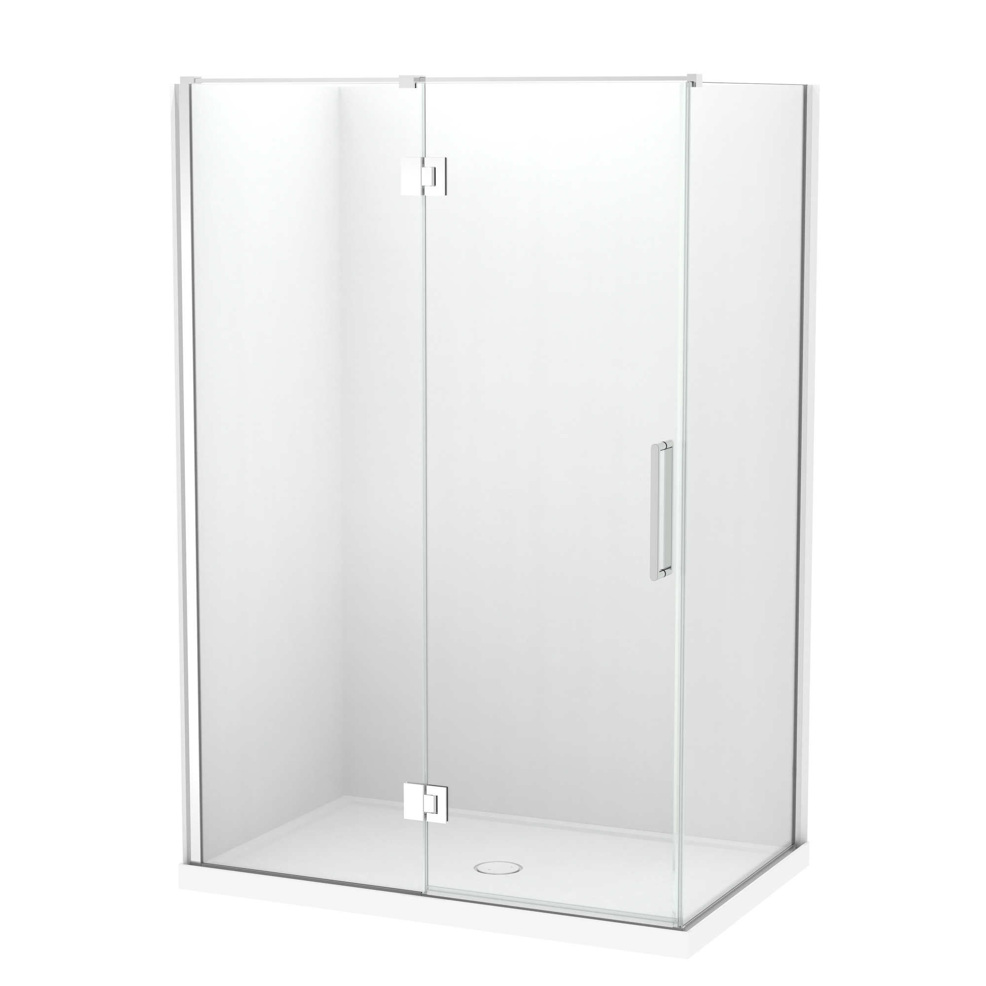 Raya Shower 1400x900mm Acrylic Wall | Clearlite - Coming mid July 2026