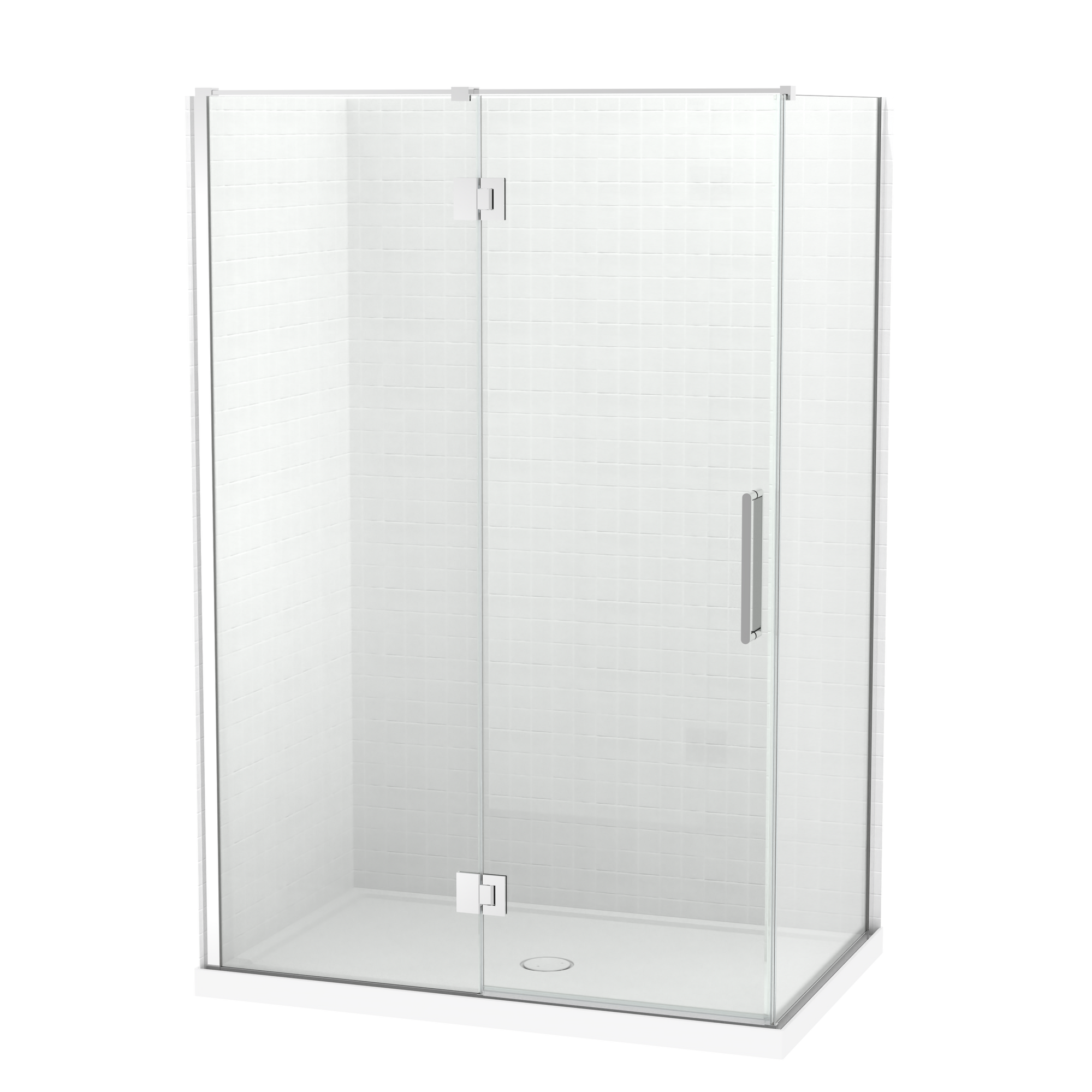 Raya Shower 1400x900mm Tiled Wall | Clearlite - Coming mid July 2026