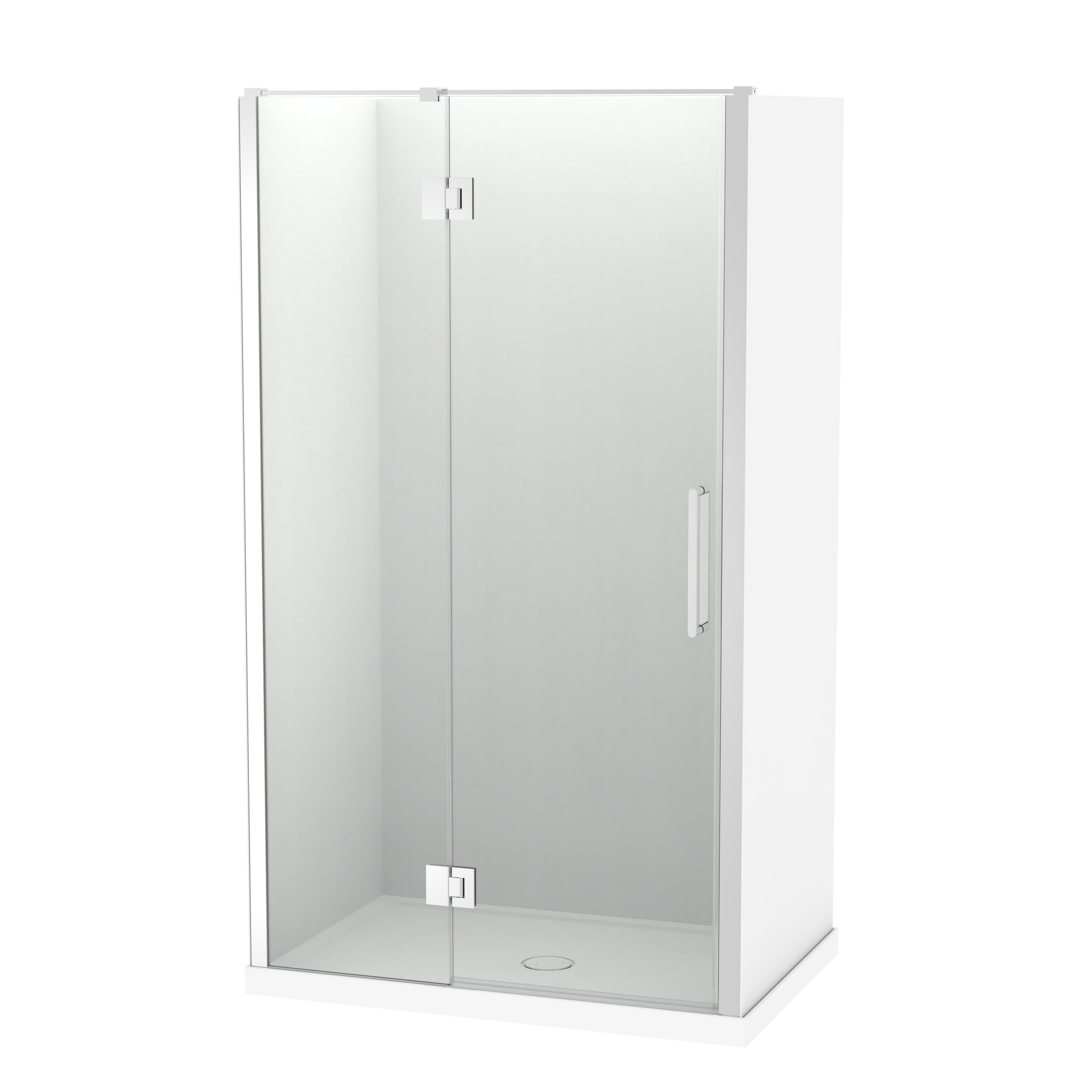 Raya Shower 1200x800mm Acrylic Wall | Clearlite - Coming mid July 2026
