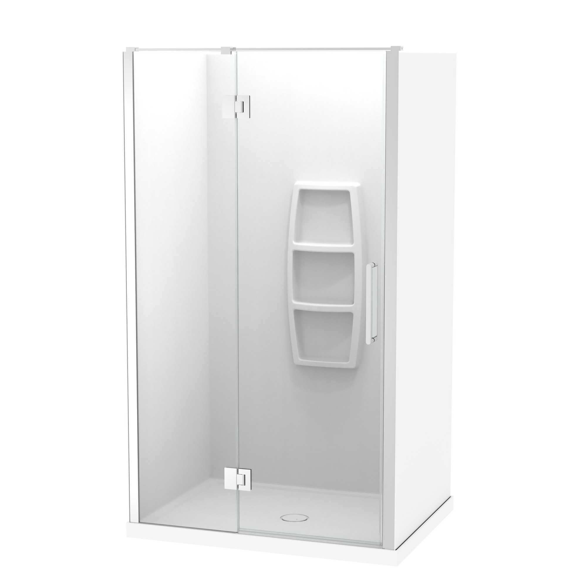 Raya Shower 1200x900mm Acrylic Wall | Clearlite - Coming mid July 2026