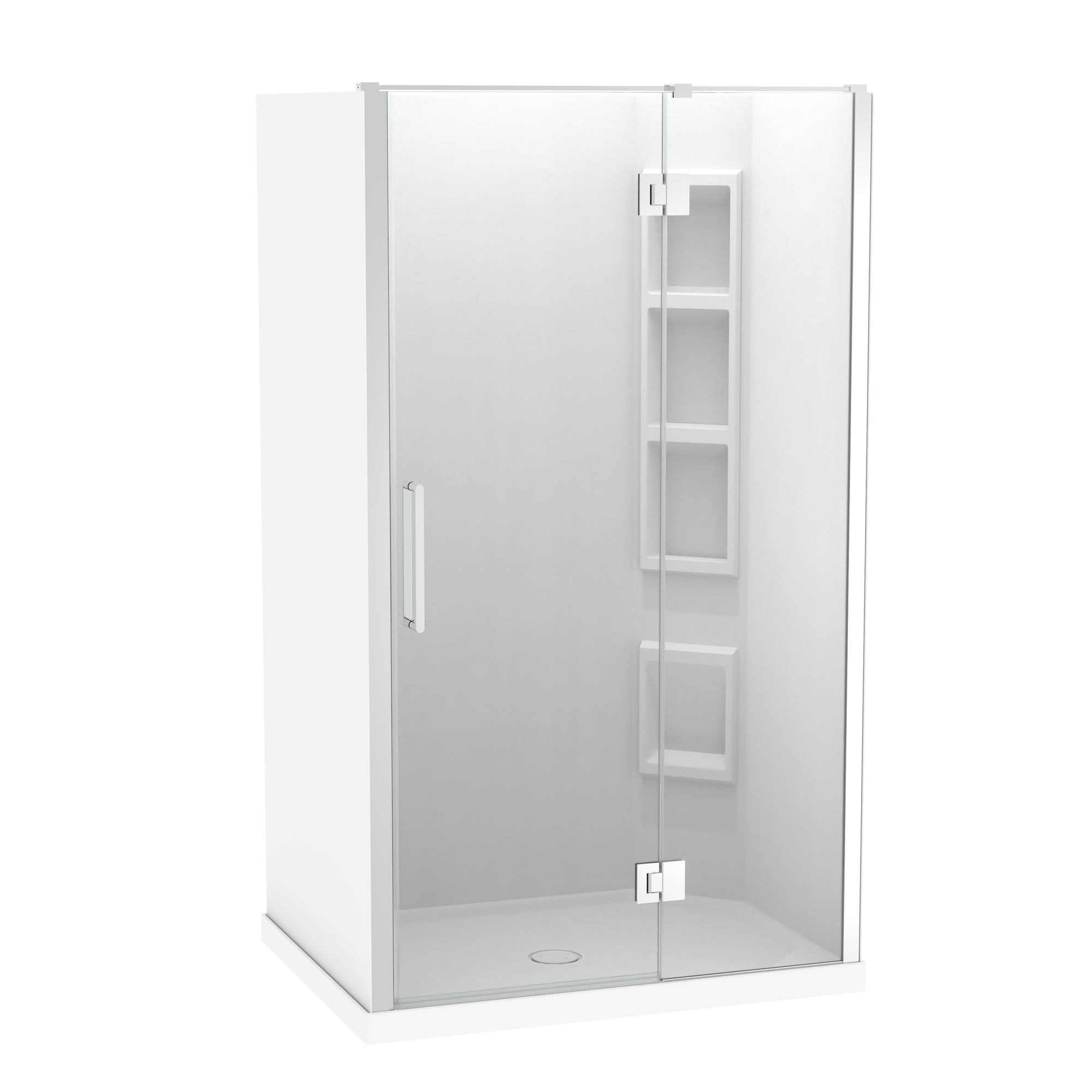 Raya Shower 1200x900mm Acrylic Wall | Clearlite - Coming mid July 2026