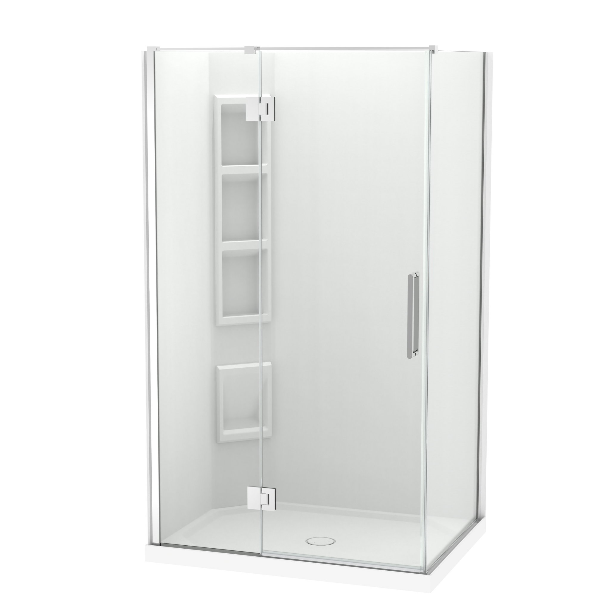 Raya Shower 1200x900mm Acrylic Wall | Clearlite - Coming mid July 2026