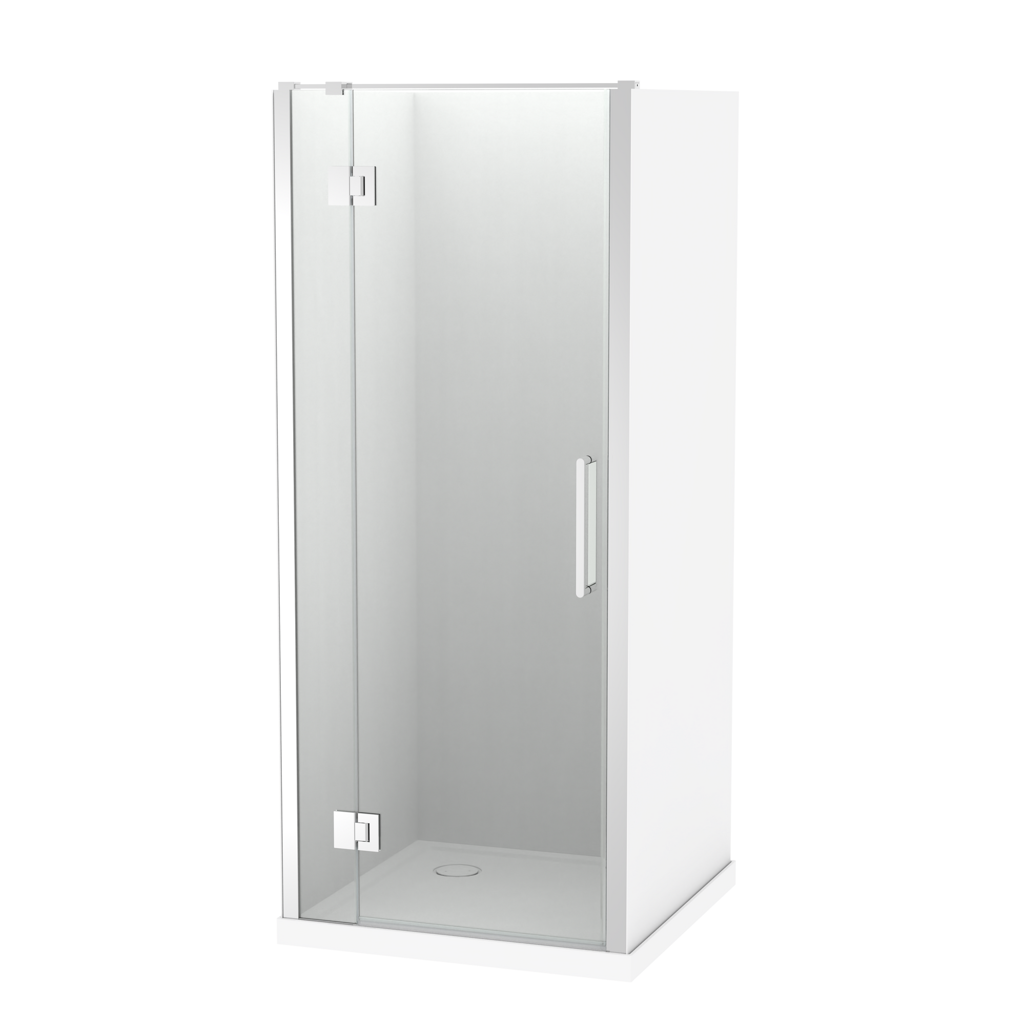 Raya Shower 900x900mm Acrylic Wall | Clearlite - Coming mid July 2026