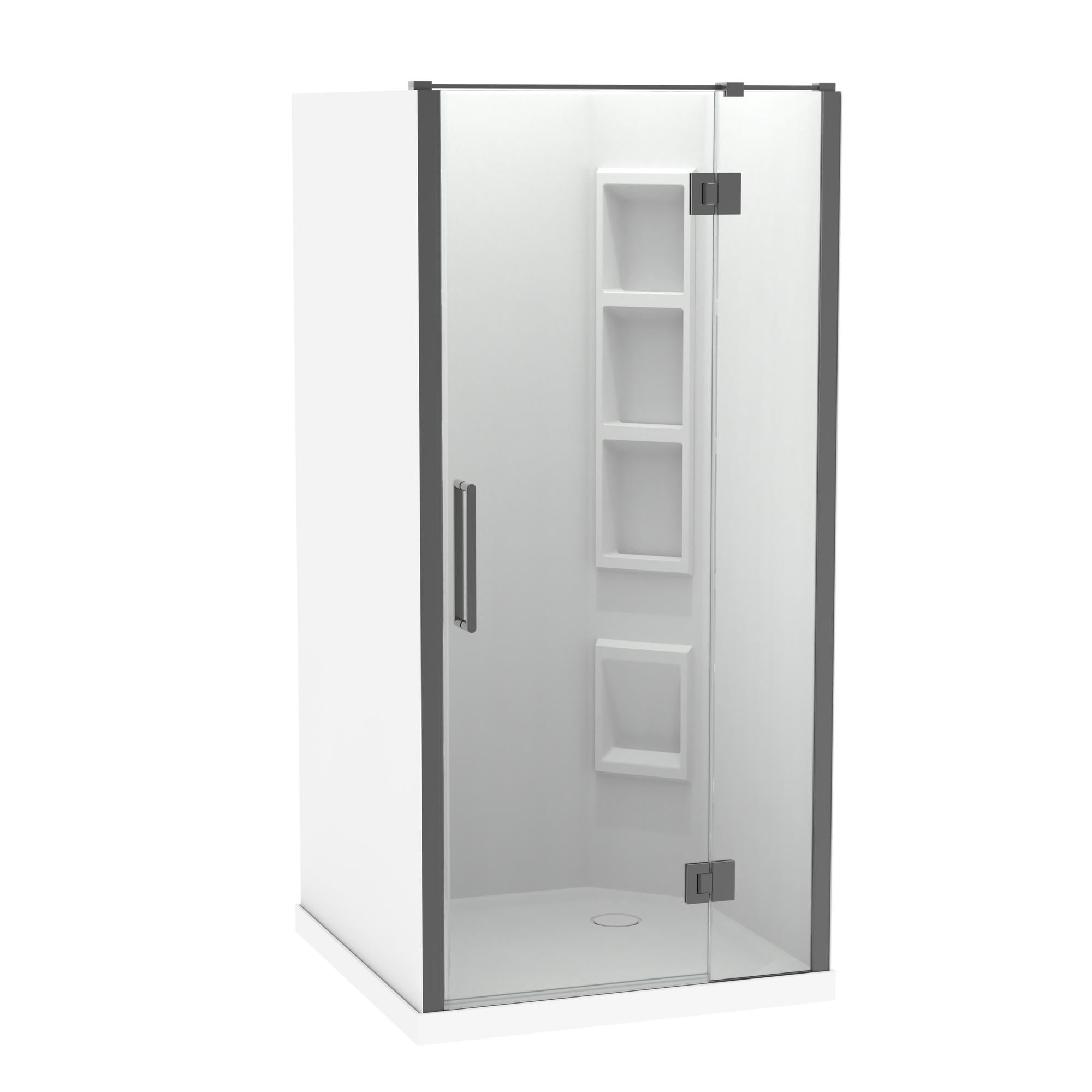 Raya Shower 1000x1000mm Acrylic Wall | Clearlite - Coming mid July 2026