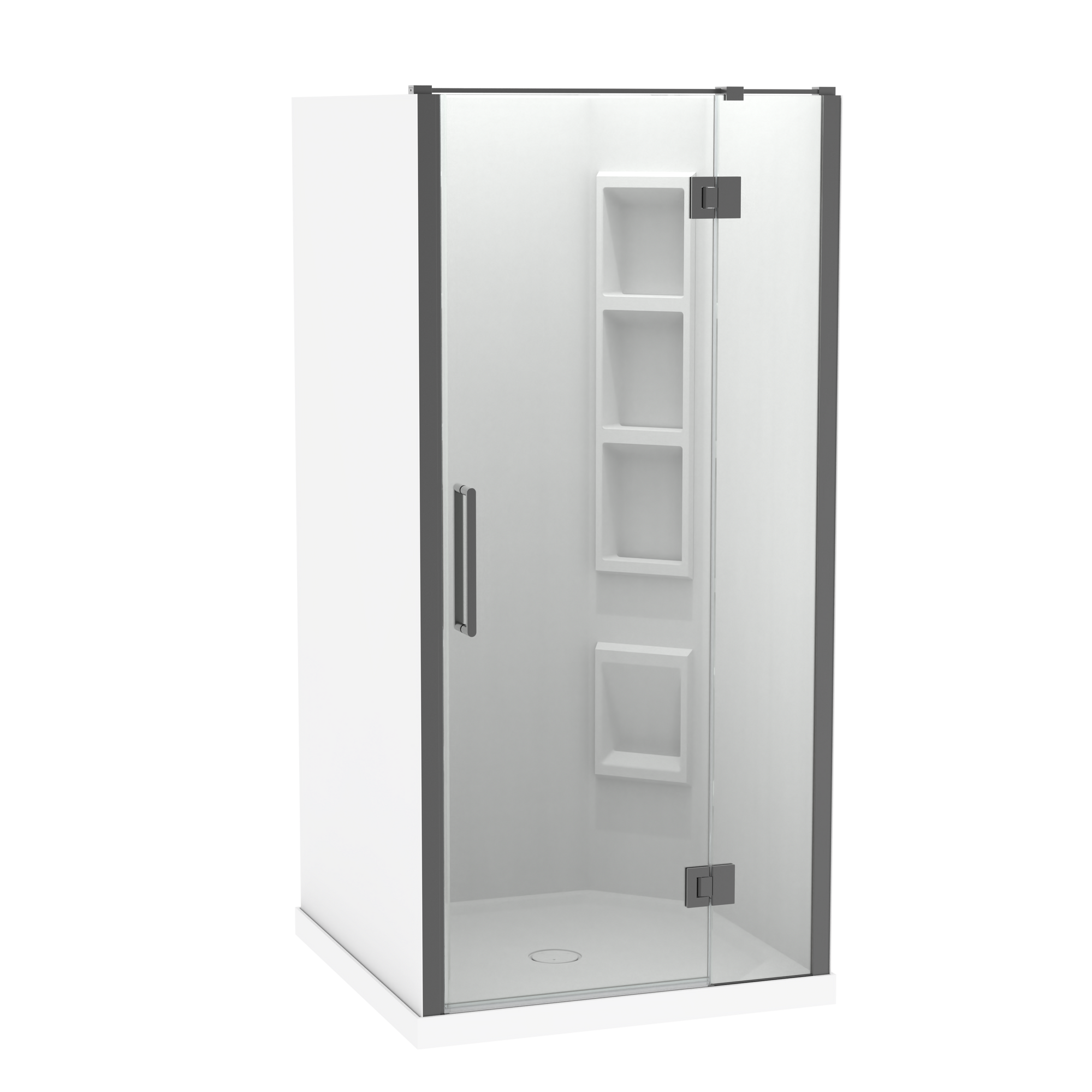 Raya Shower 1000x1000mm Acrylic Wall | Clearlite - Coming mid July 2026