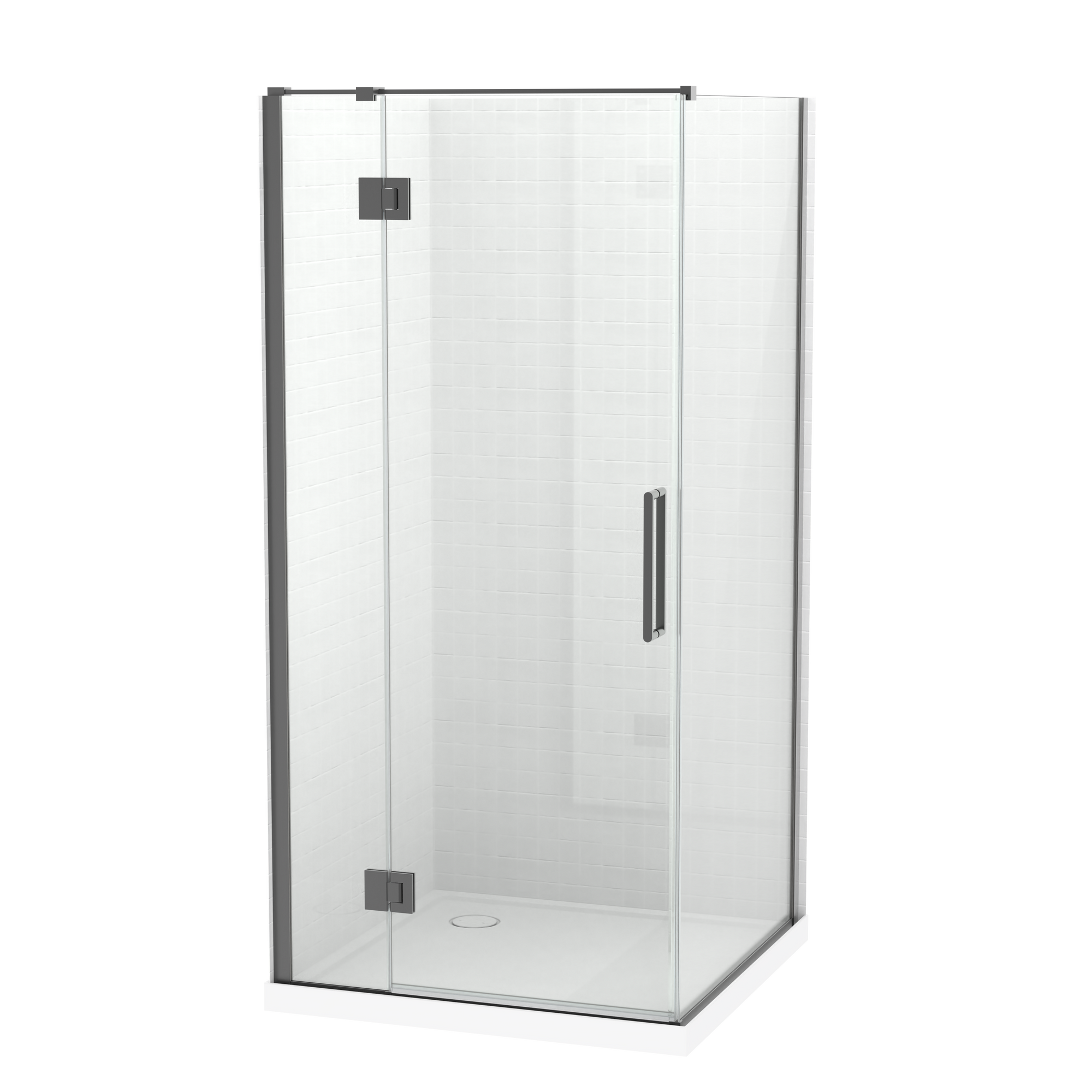 Raya Shower 1000x1000mm Tiled Wall | Clearlite - Coming mid July 2026