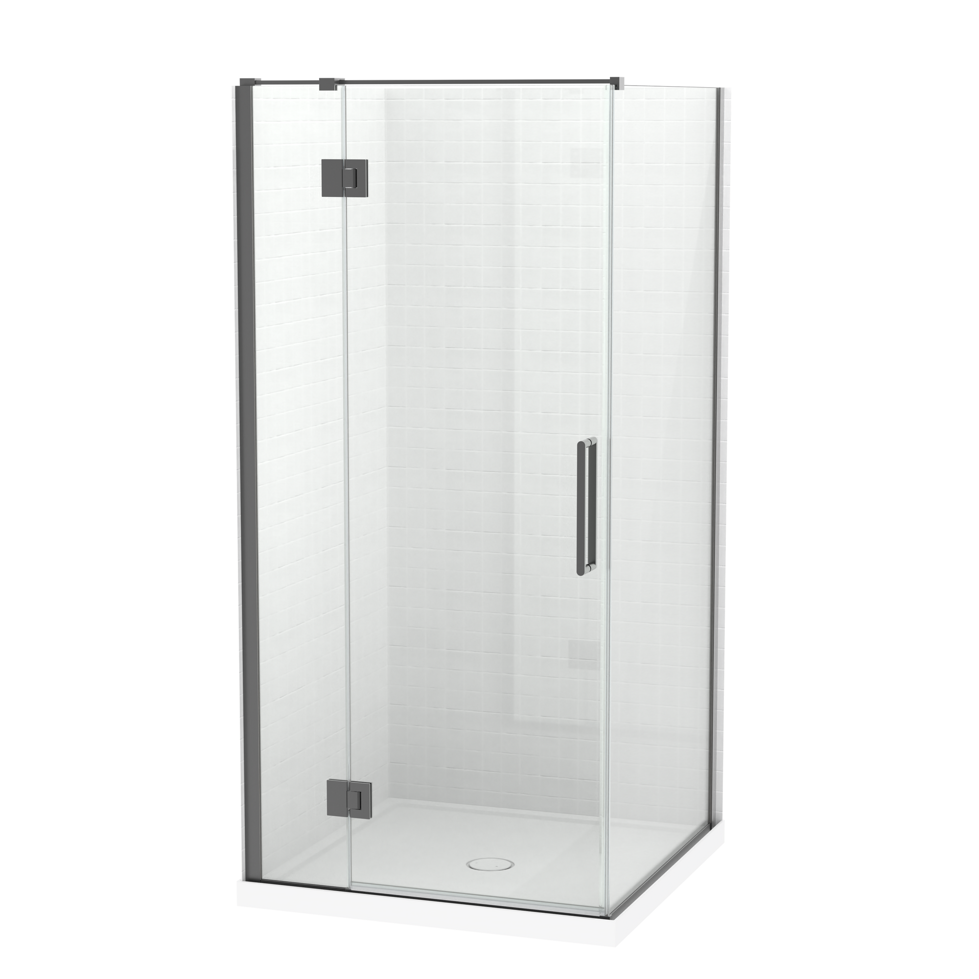 Raya Shower 1000x1000mm Tiled Wall | Clearlite - Coming mid July 2026