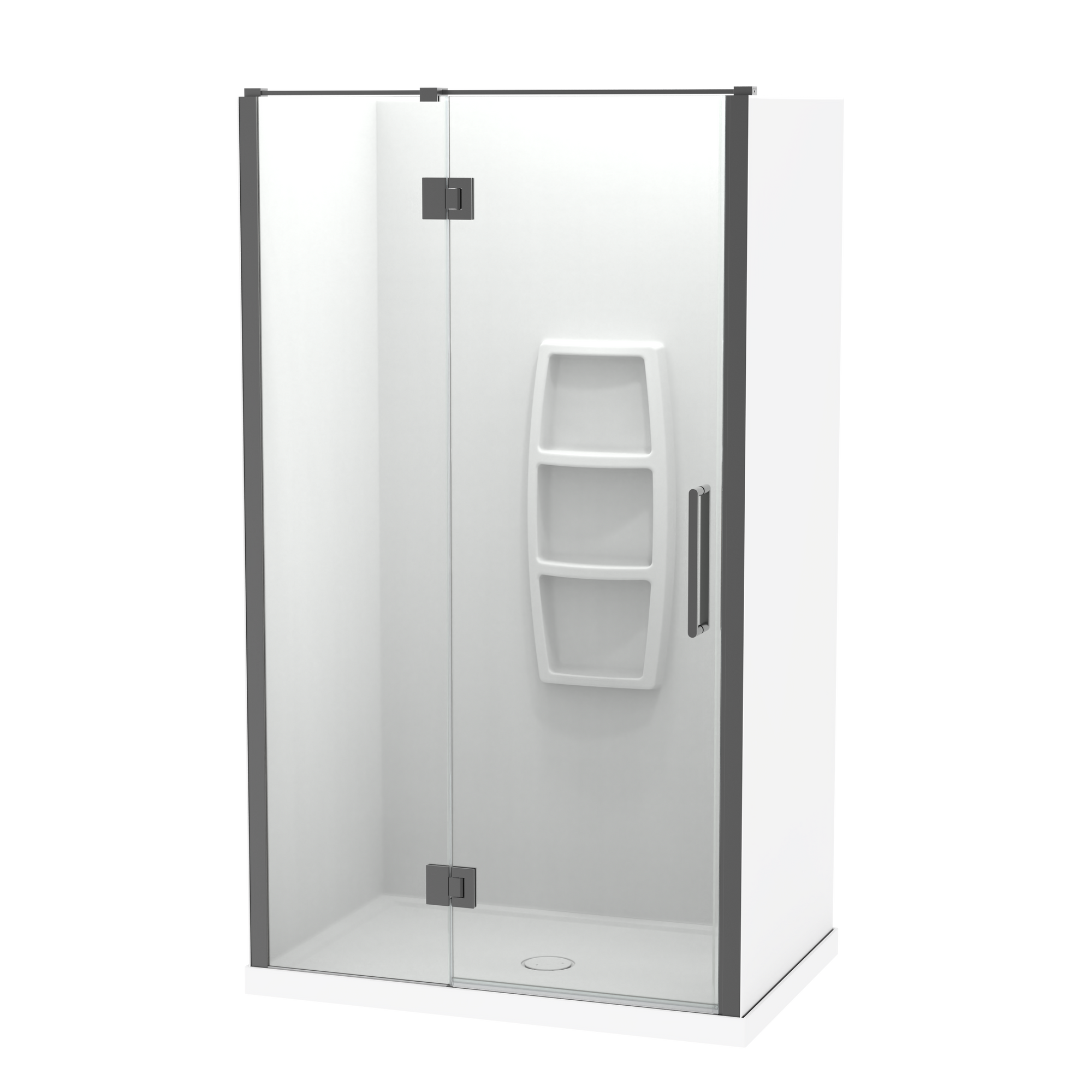 Raya Shower 1200x1000mm Acrylic Wall | Clearlite - Coming mid July 2026