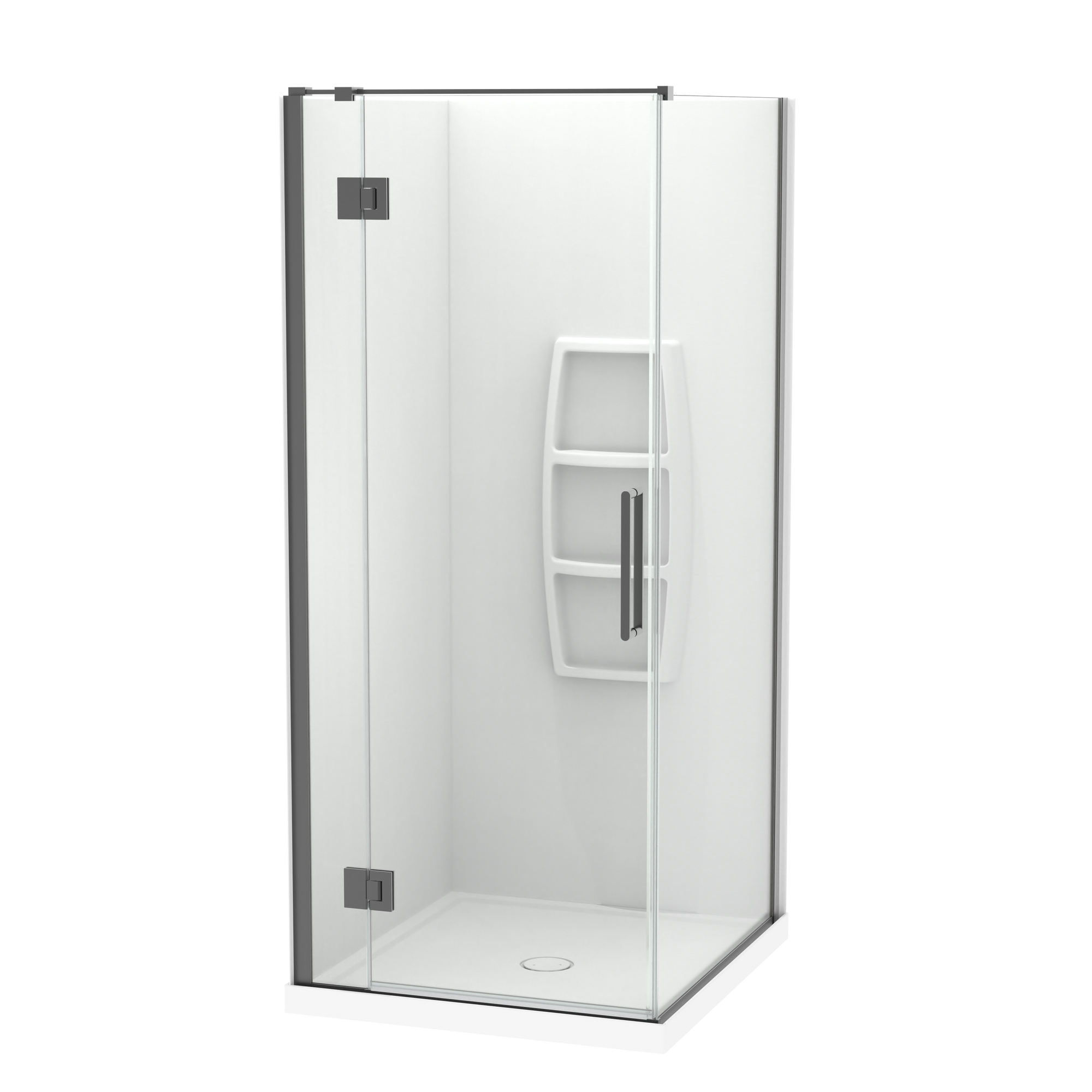 Raya Shower 1000x900mm Acrylic Wall | Clearlite - Coming mid July 2026