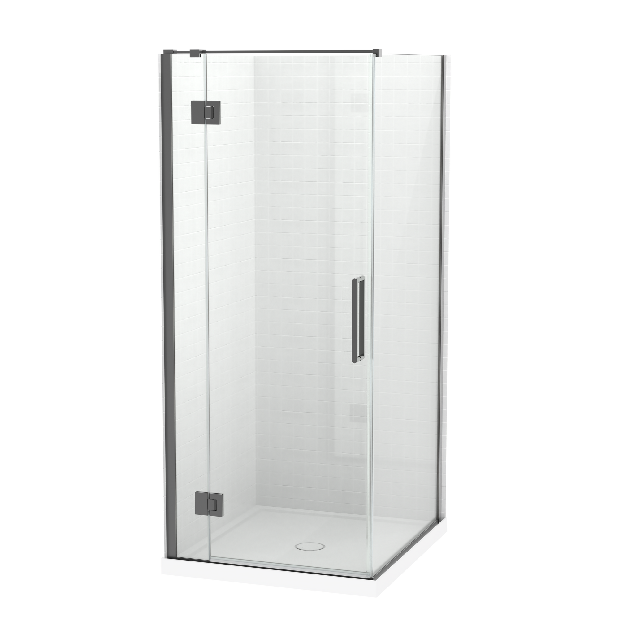 Raya Shower 1000x900mm Tiled Wall | Clearlite - Coming mid July 2026