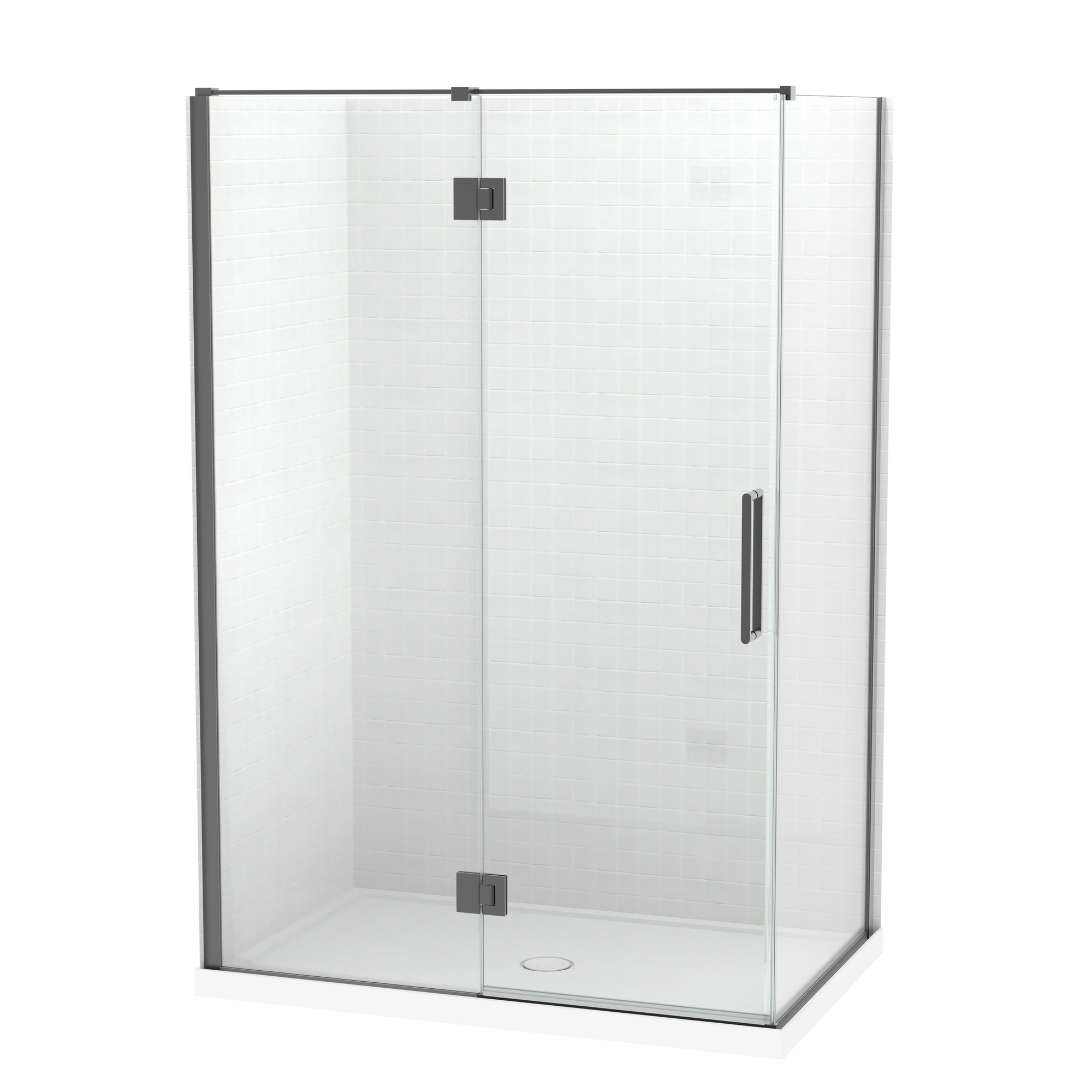 Raya Shower 1400x900mm Tiled Wall | Clearlite - Coming mid July 2026