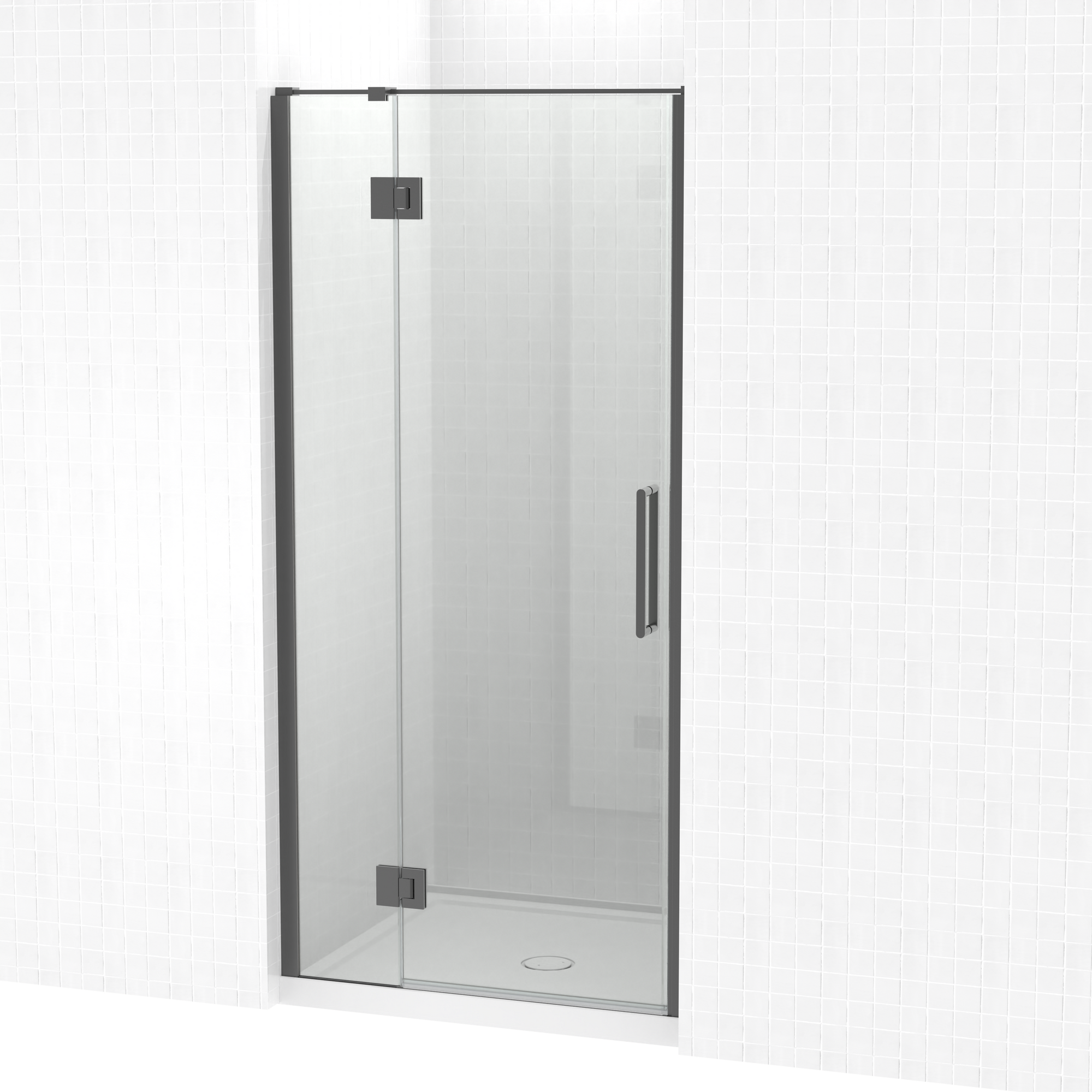Raya Shower 1000x900mm Tiled Wall | Clearlite - Coming mid July 2026
