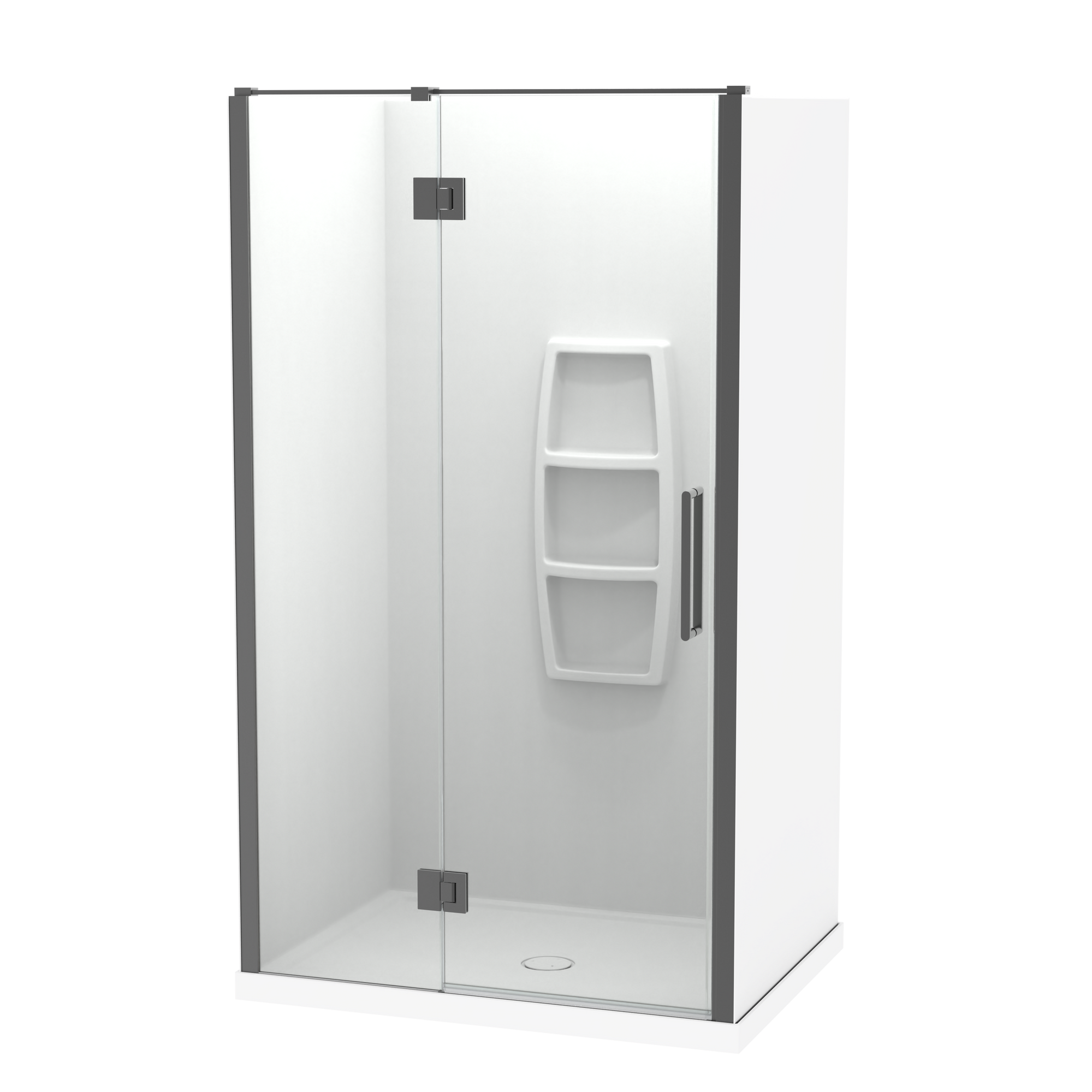 Raya Shower 1200x900mm Acrylic Wall | Clearlite - Coming mid July 2026