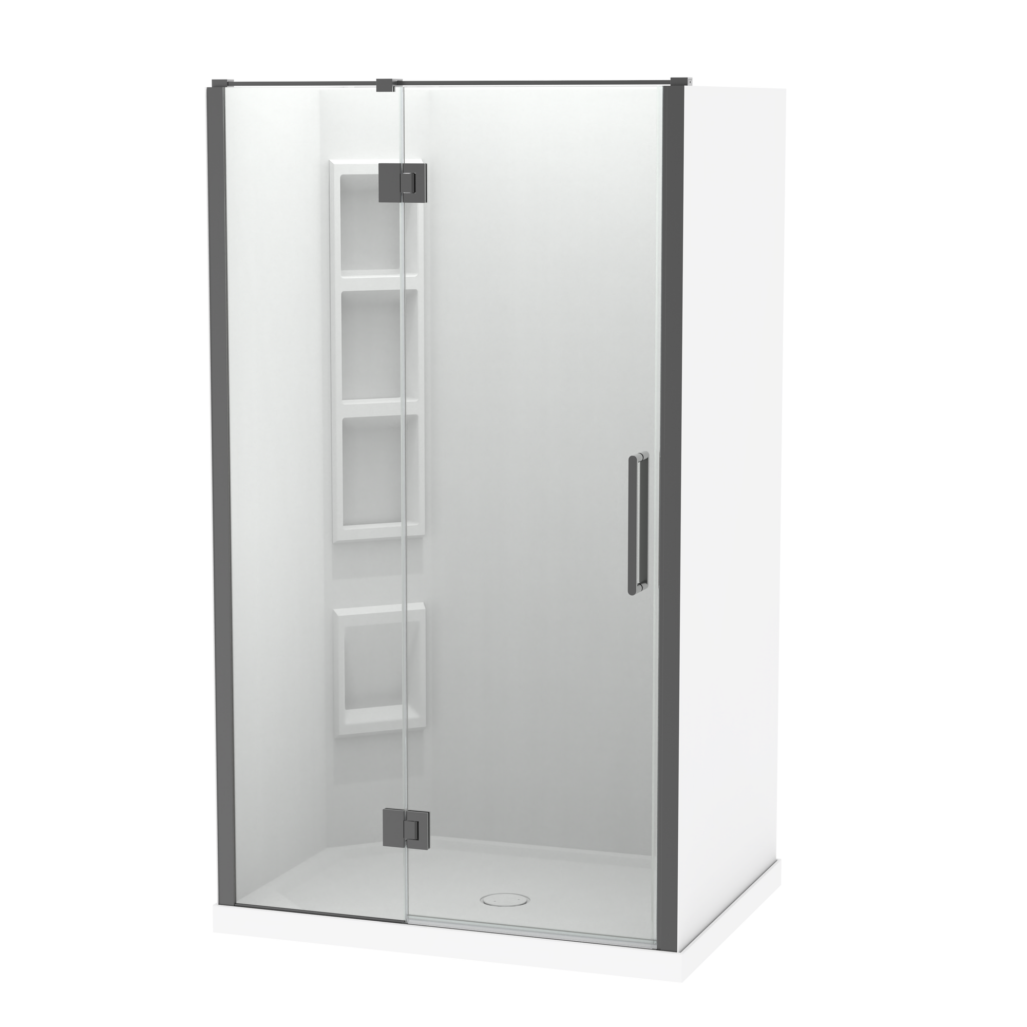 Raya Shower 1200x900mm Acrylic Wall | Clearlite - Coming mid July 2026